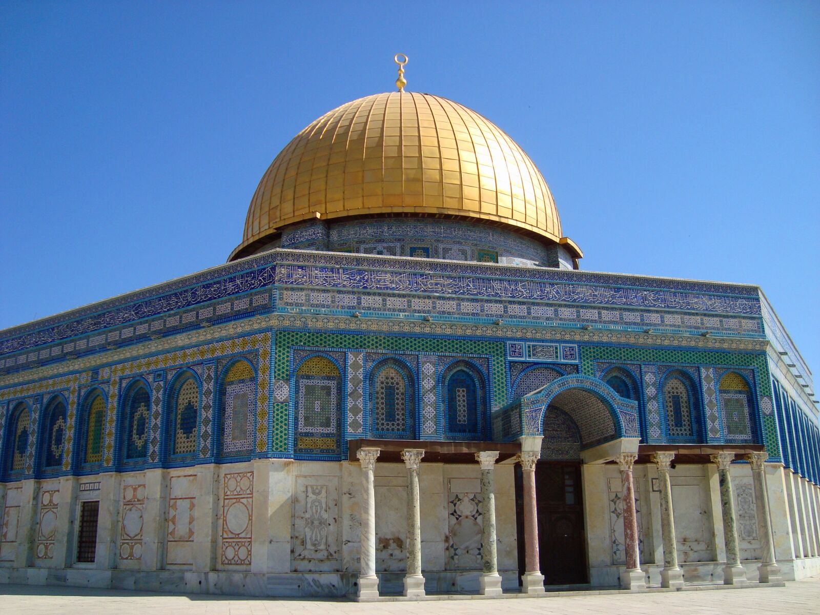 Sony Cyber-shot DSC-W120 sample photo. Dome of the rock photography