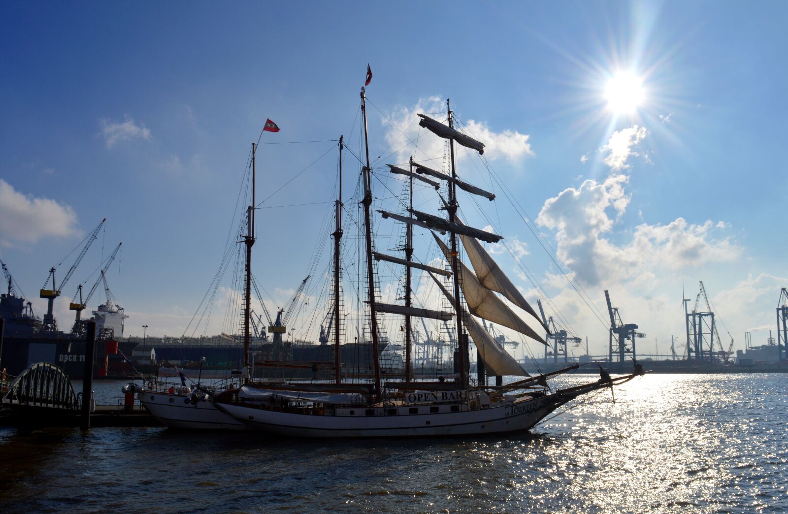 Nikon D3200 sample photo. Ship, sailing vessel, port photography