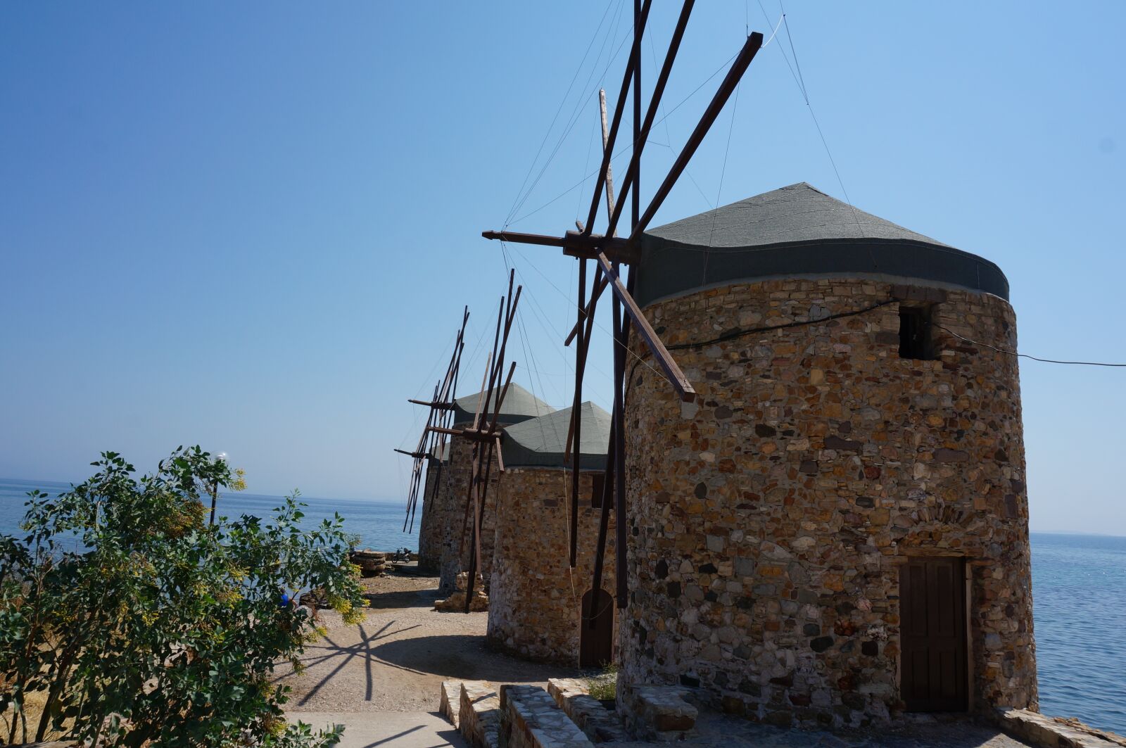 Sony Alpha NEX-5T sample photo. Greece, chios, mill photography