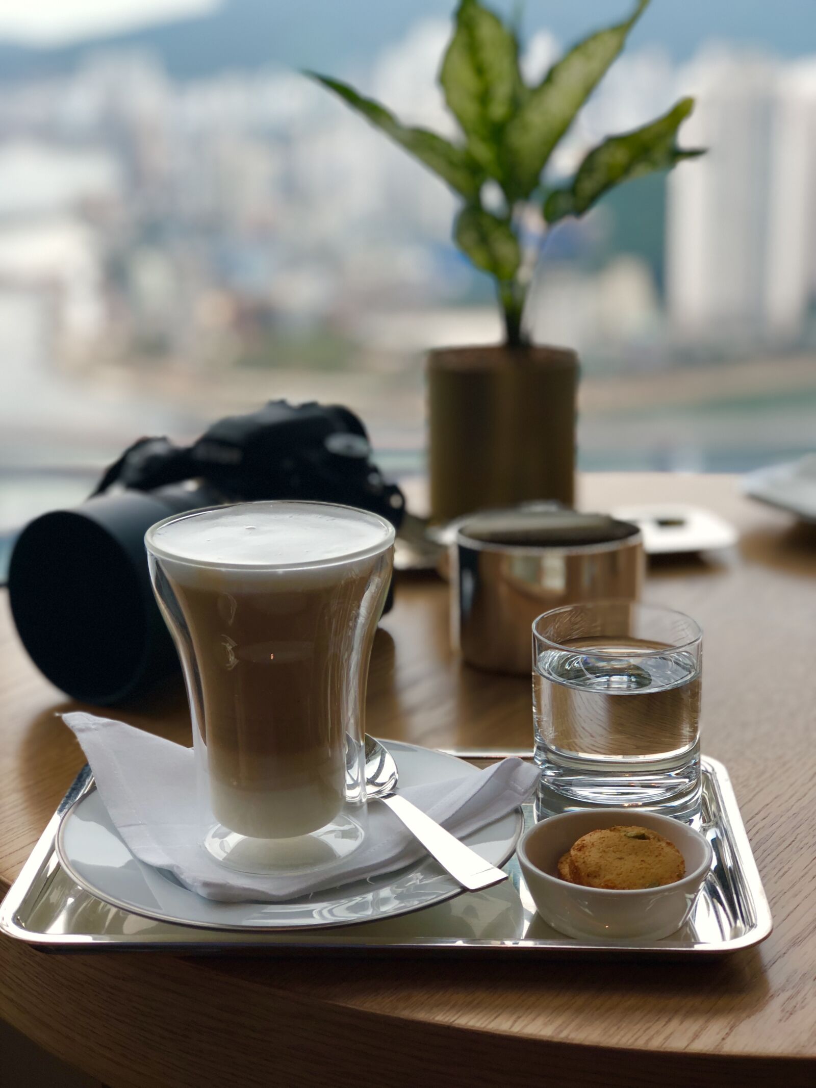 Apple iPhone 8 Plus sample photo. Coffee, view, landscape photography
