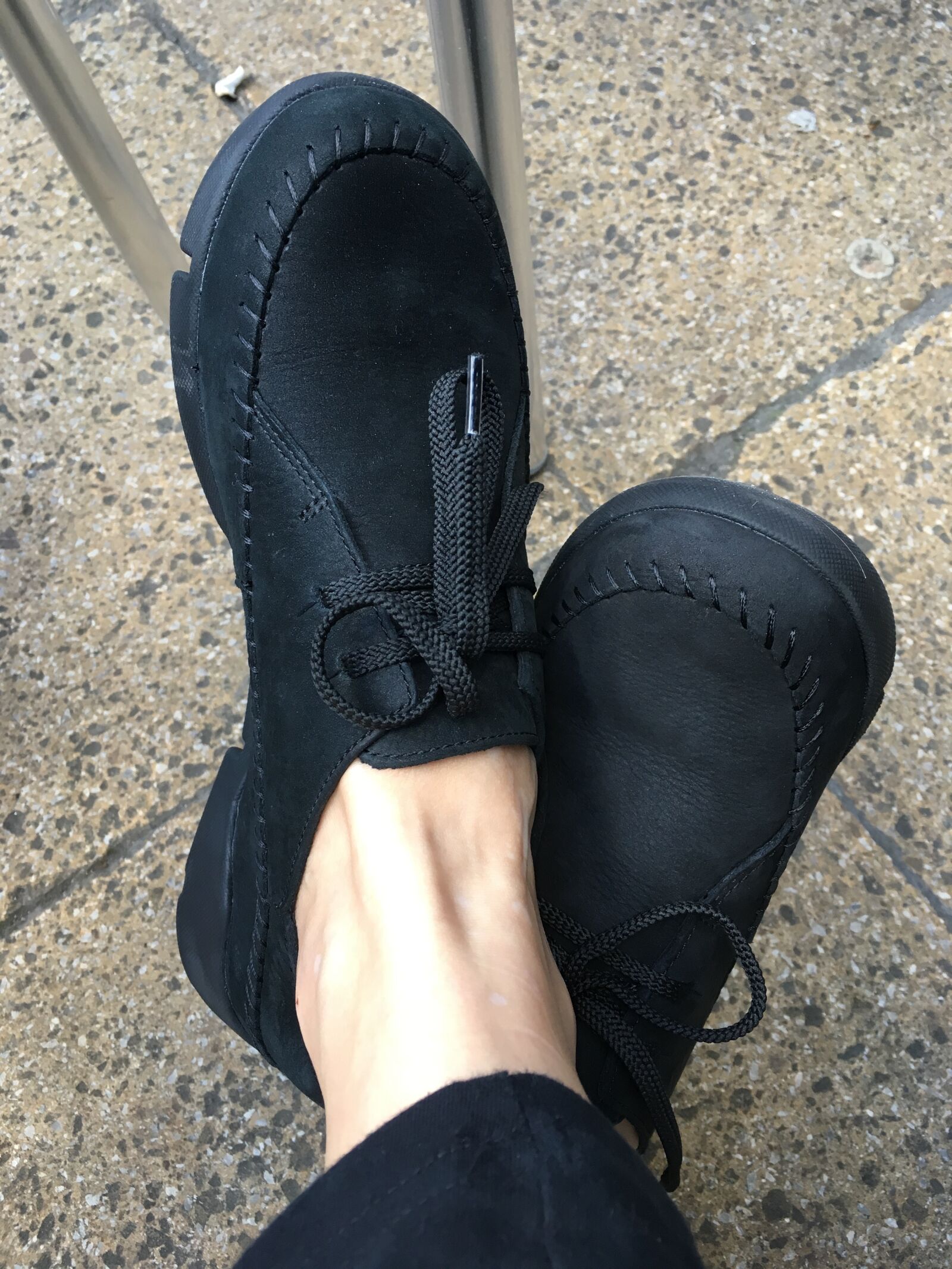 iPhone SE back camera 4.15mm f/2.2 sample photo. Shoes, black, footwear photography