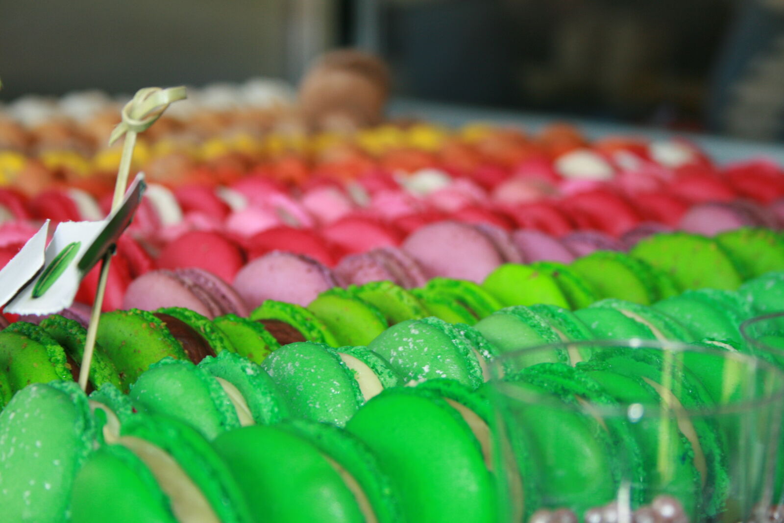 Canon EF-S 18-55mm F3.5-5.6 II sample photo. Pile, of, macaroons photography