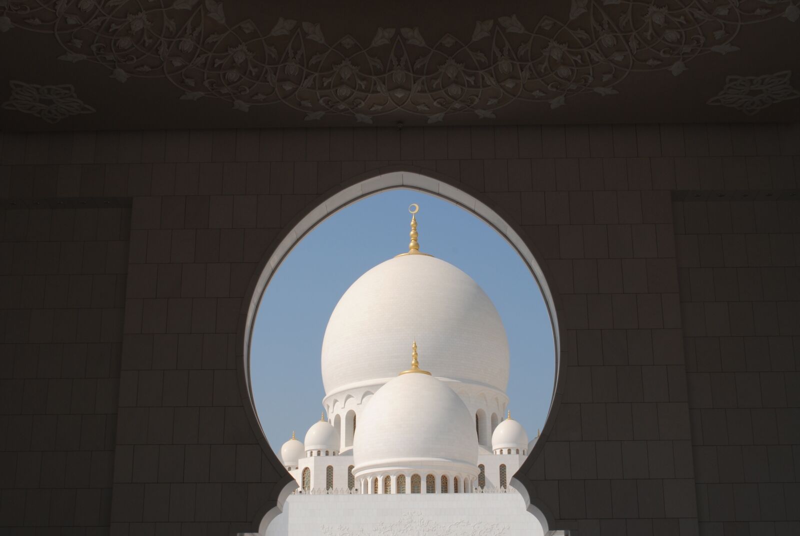 Nikon D3000 sample photo. Abu dhabi, white mosque photography