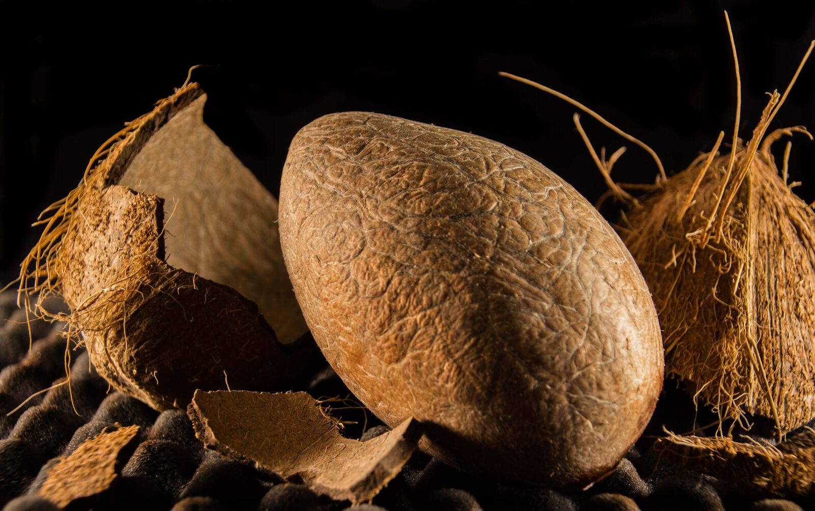 Canon EOS 60D sample photo. Fruit, coconut, walnut photography