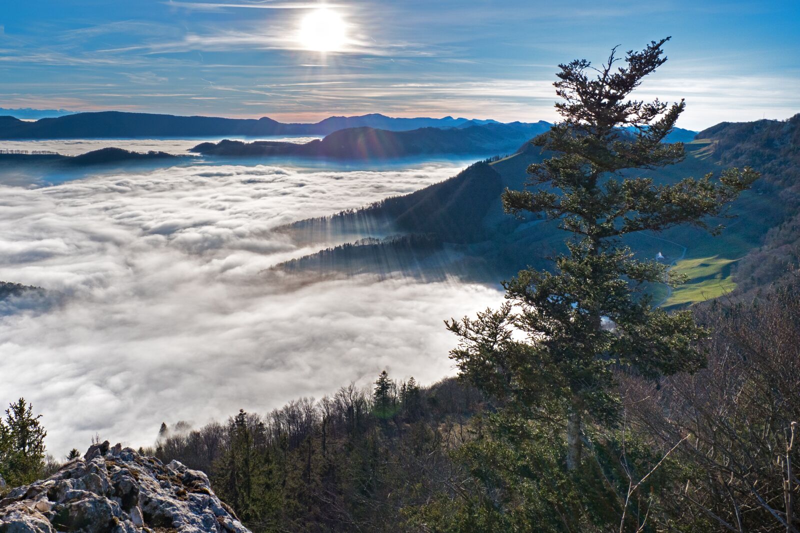 Panasonic Lumix DC-G9 sample photo. Sea of fog, fog photography