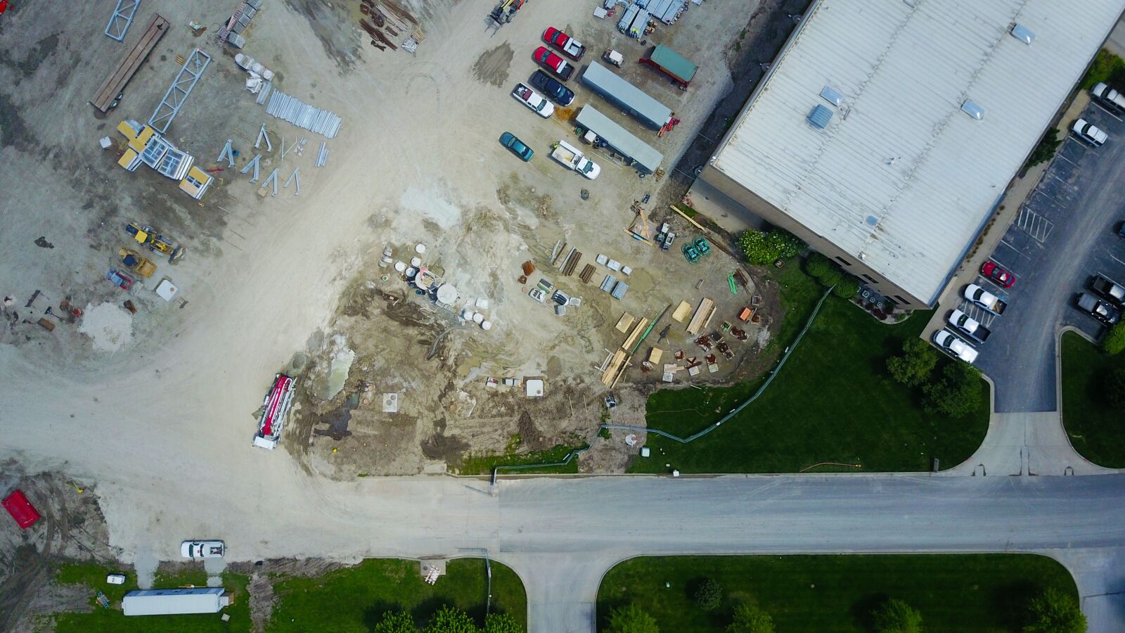 DJI FC220 sample photo. Construction photography