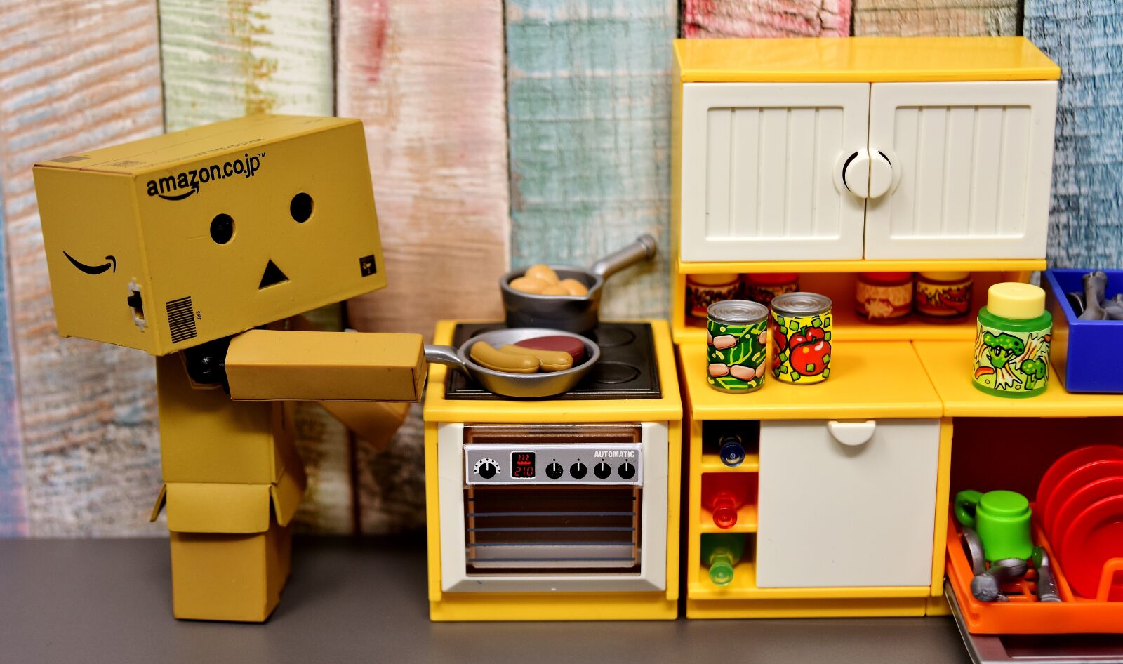 Nikon D7200 sample photo. Danbo, figure, cook photography