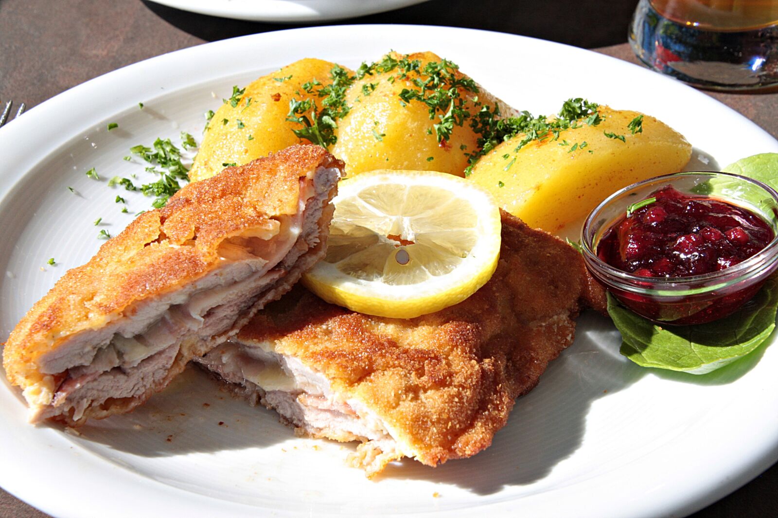 Canon EOS 40D sample photo. Cordon, cordon bleu, schnitzel photography