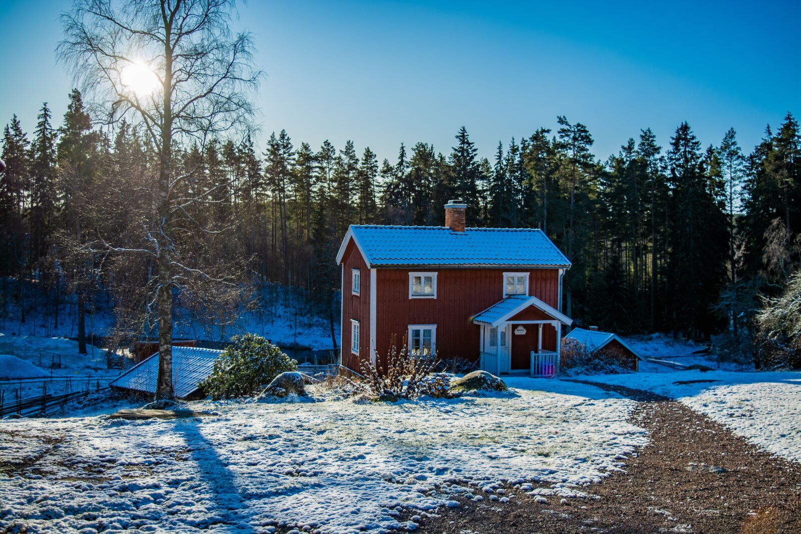 Nikon D5200 sample photo. Woodhouse, hut, forest photography