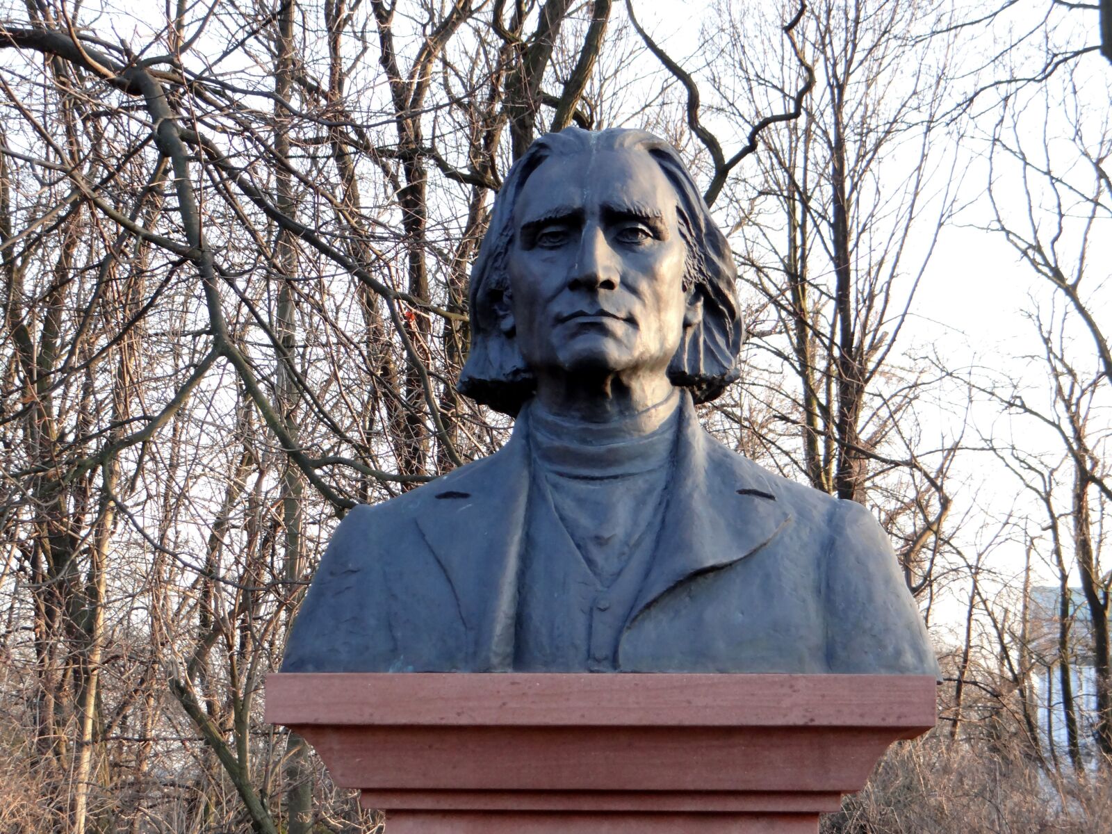 Sony DSC-HX200V sample photo. Franz liszt, bust, monument photography