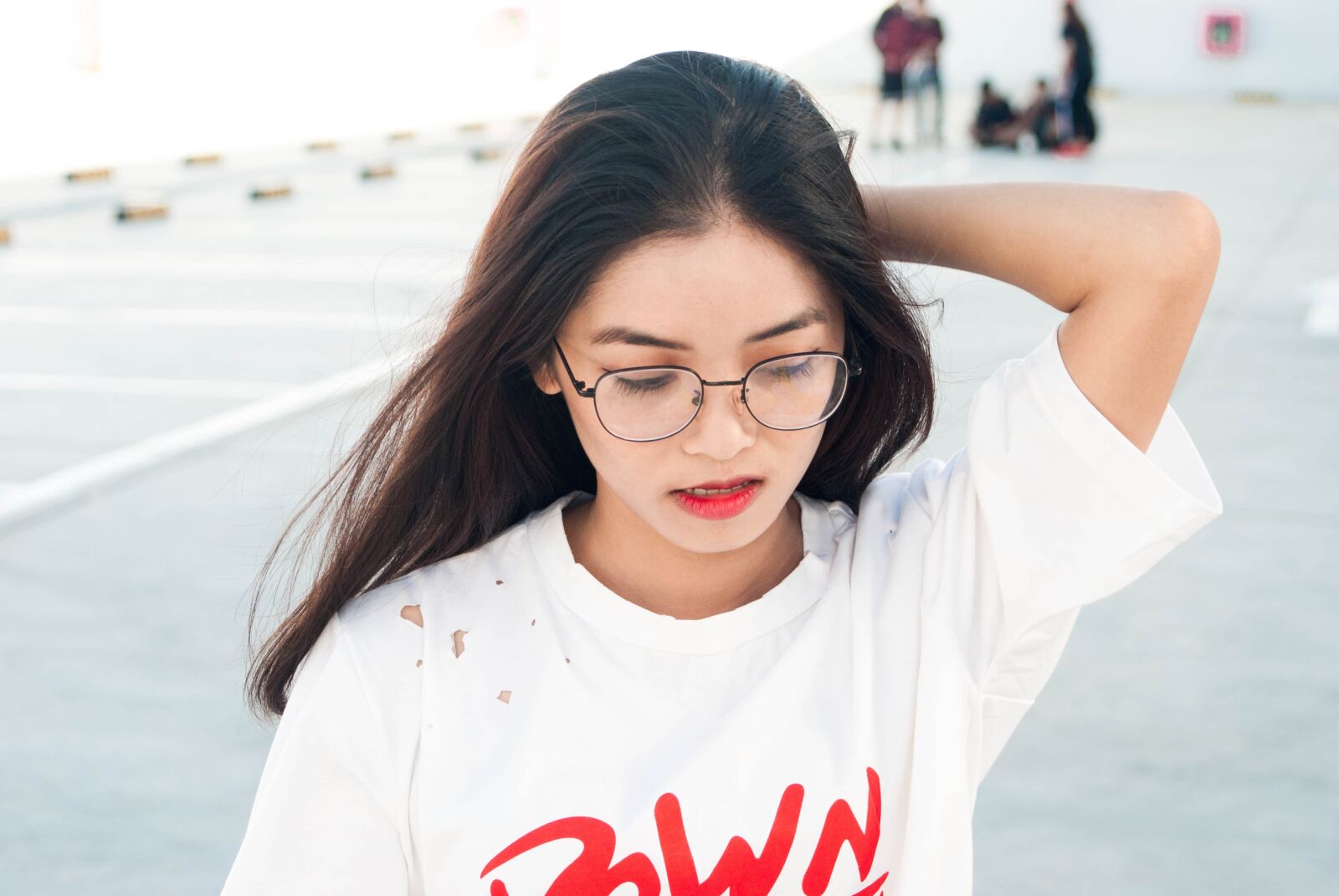 Nikon D80 sample photo. Girl, full, fashion photography
