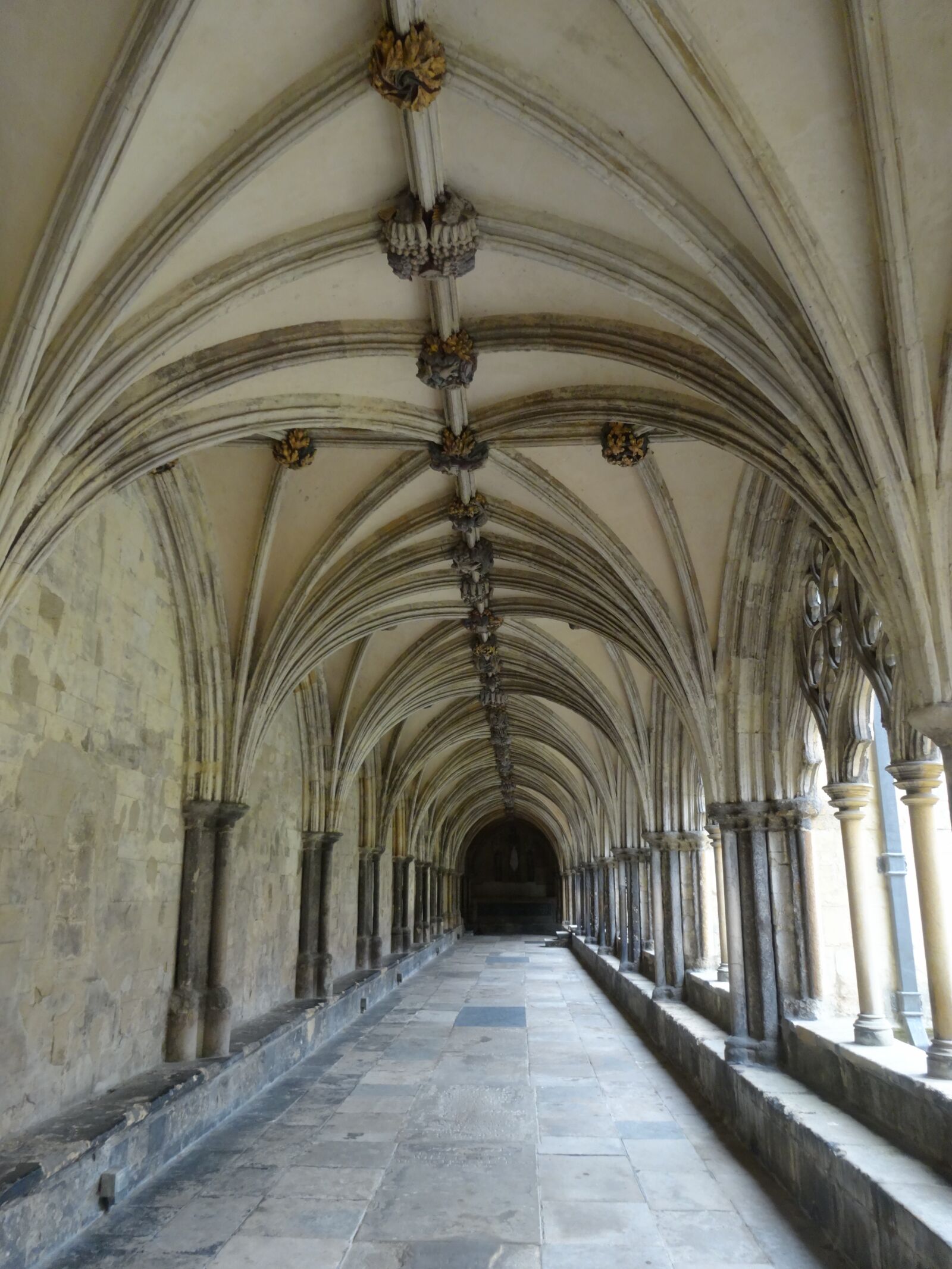 Sony Cyber-shot DSC-WX300 sample photo. Cloister, vault, architecture photography