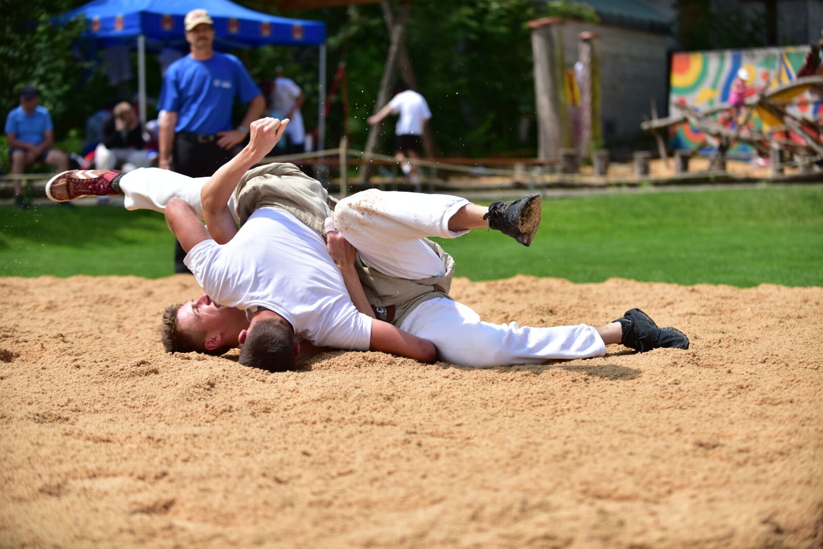 Nikon D810 sample photo. Sport, swing, wrestle photography