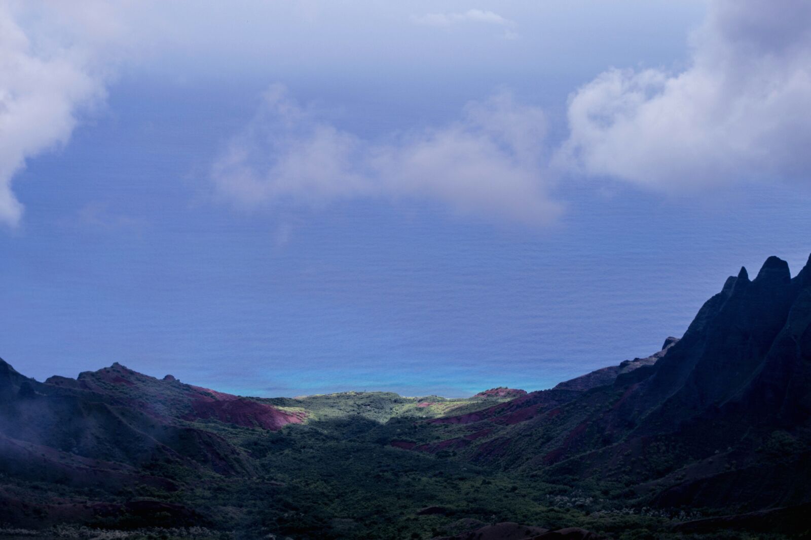 Nikon D5200 sample photo. Blue sky, valley, landscape photography