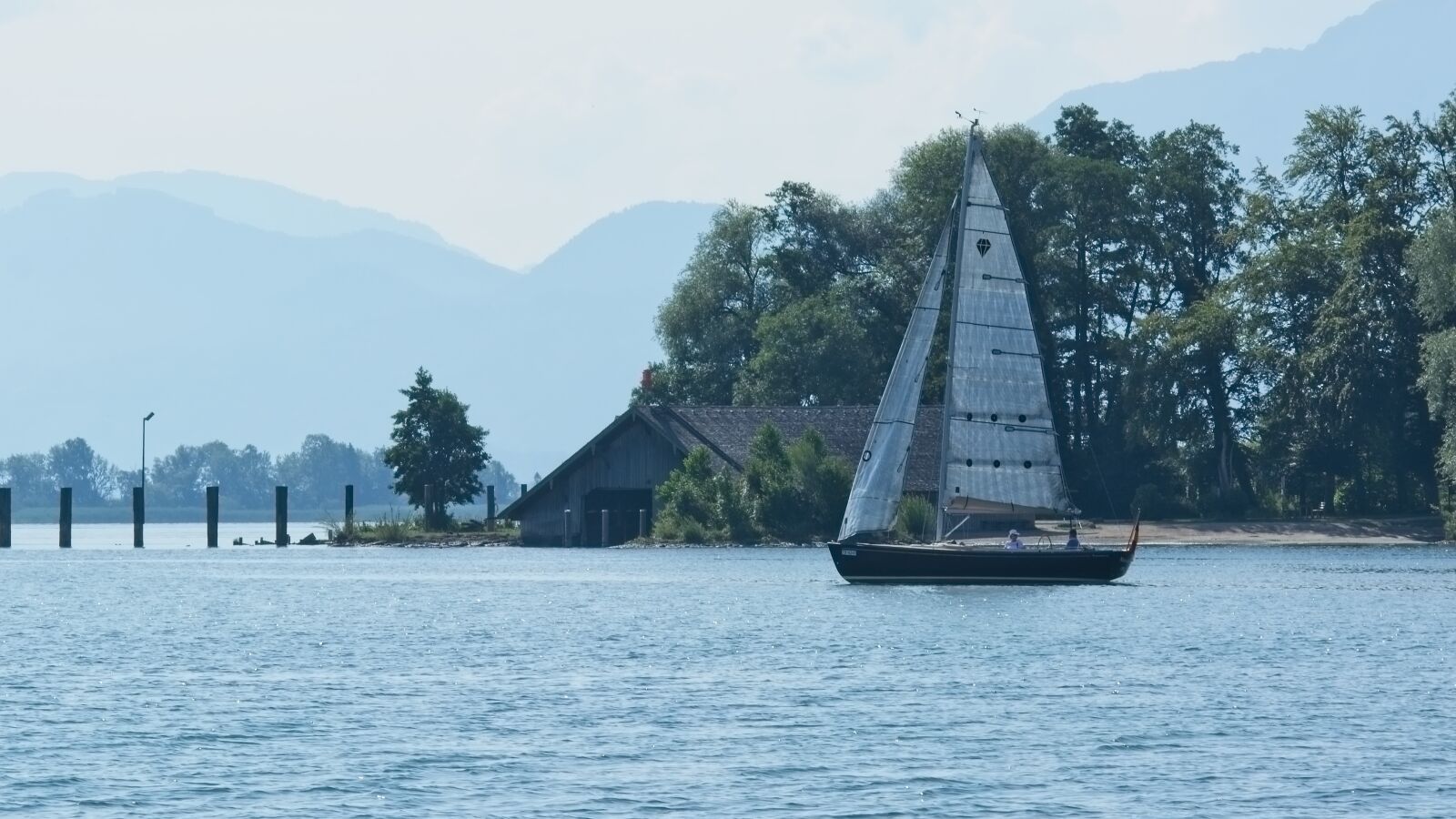 Nikon D7100 sample photo. Landscape, chiemsee, sky photography