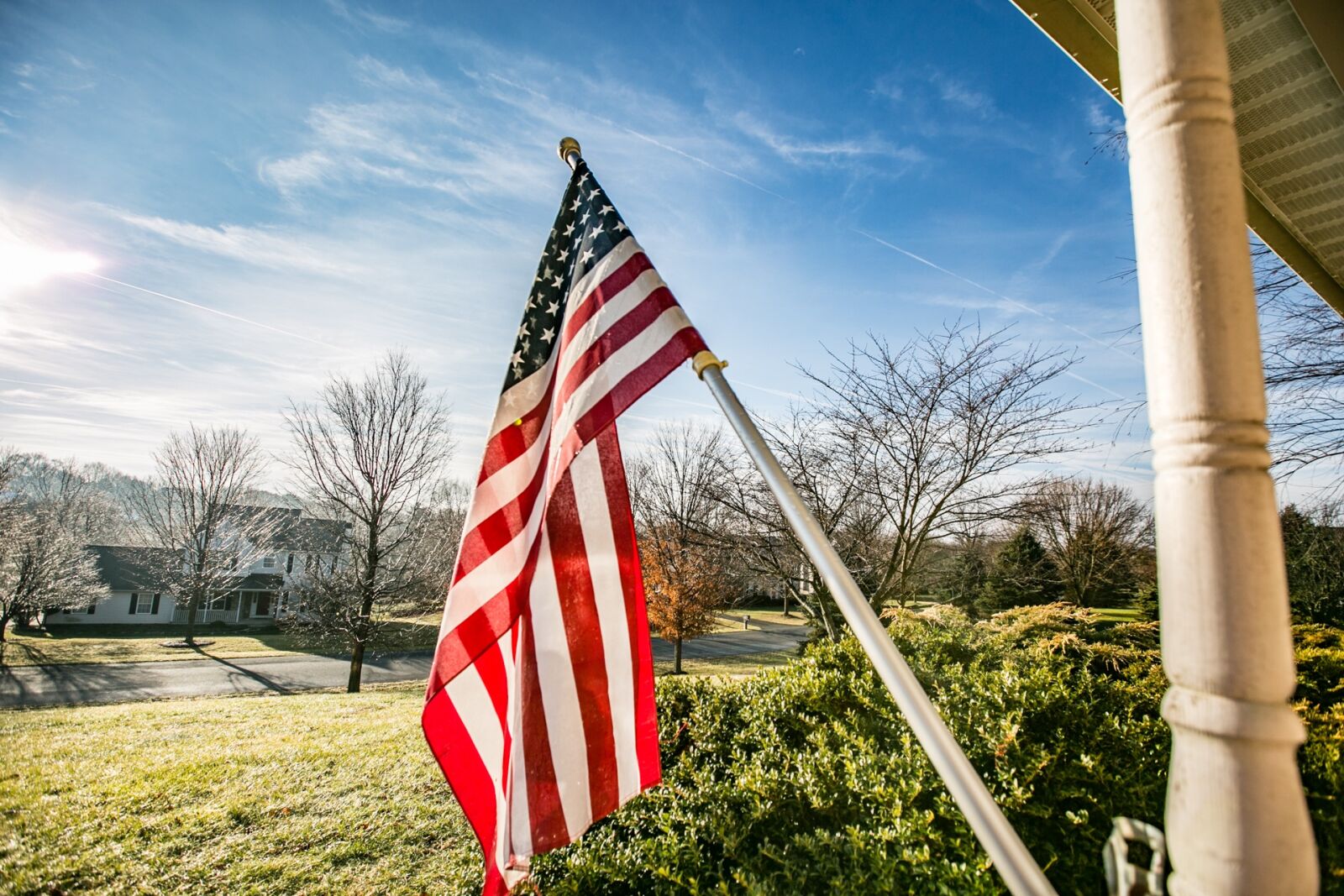 Canon EF 16-35mm F2.8L II USM sample photo. Stars and stripes, flag photography