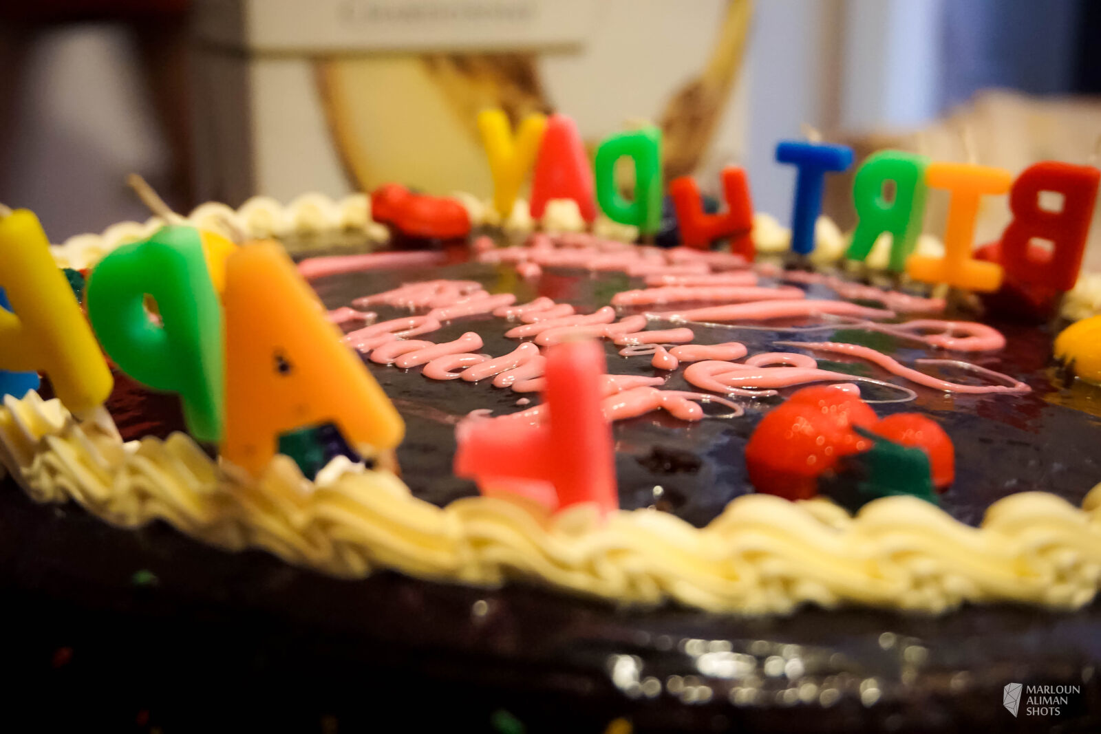 Sony a6000 sample photo. Birthday, cake, happy, birthday photography