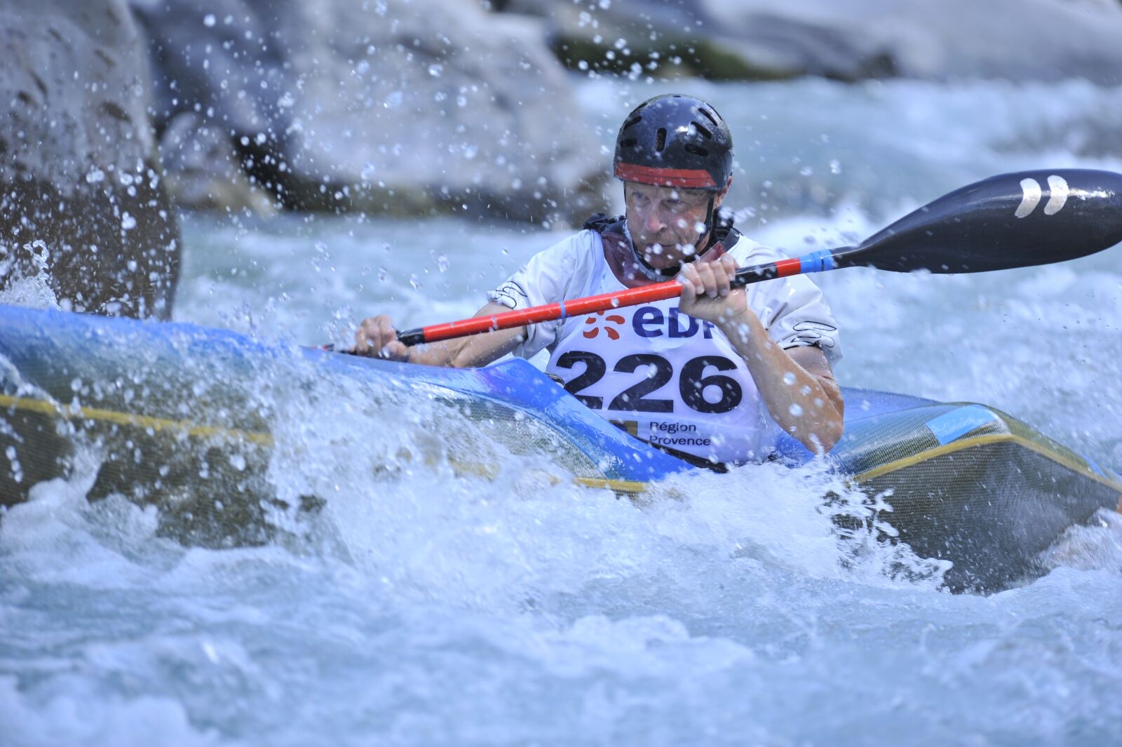 Nikon D700 sample photo. Kayak, canoe, ubaye photography