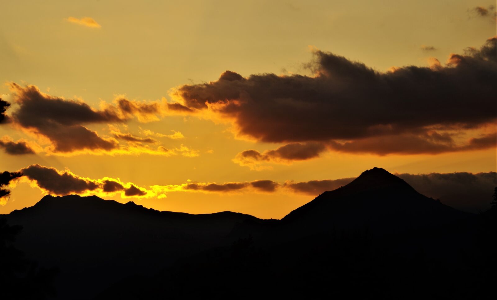 Pentax K-50 sample photo. Sunset, sky, clouds photography