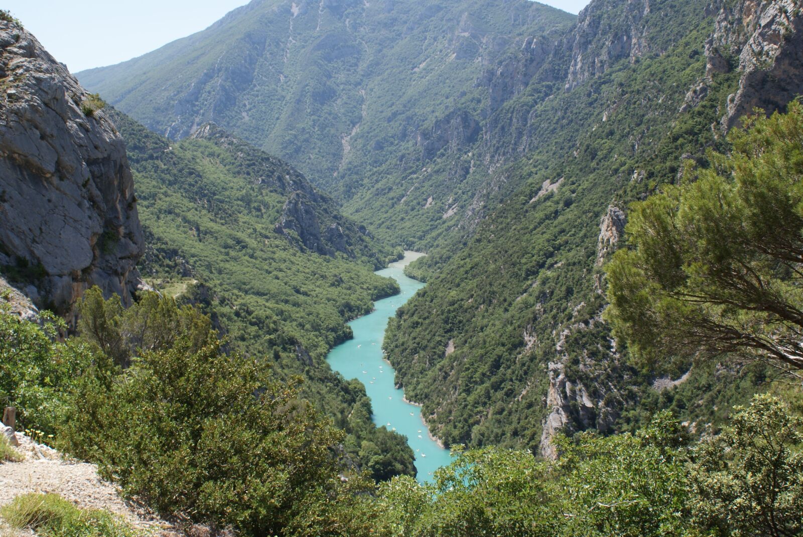 Sony Alpha DSLR-A300 sample photo. Gorges, verdon, south photography