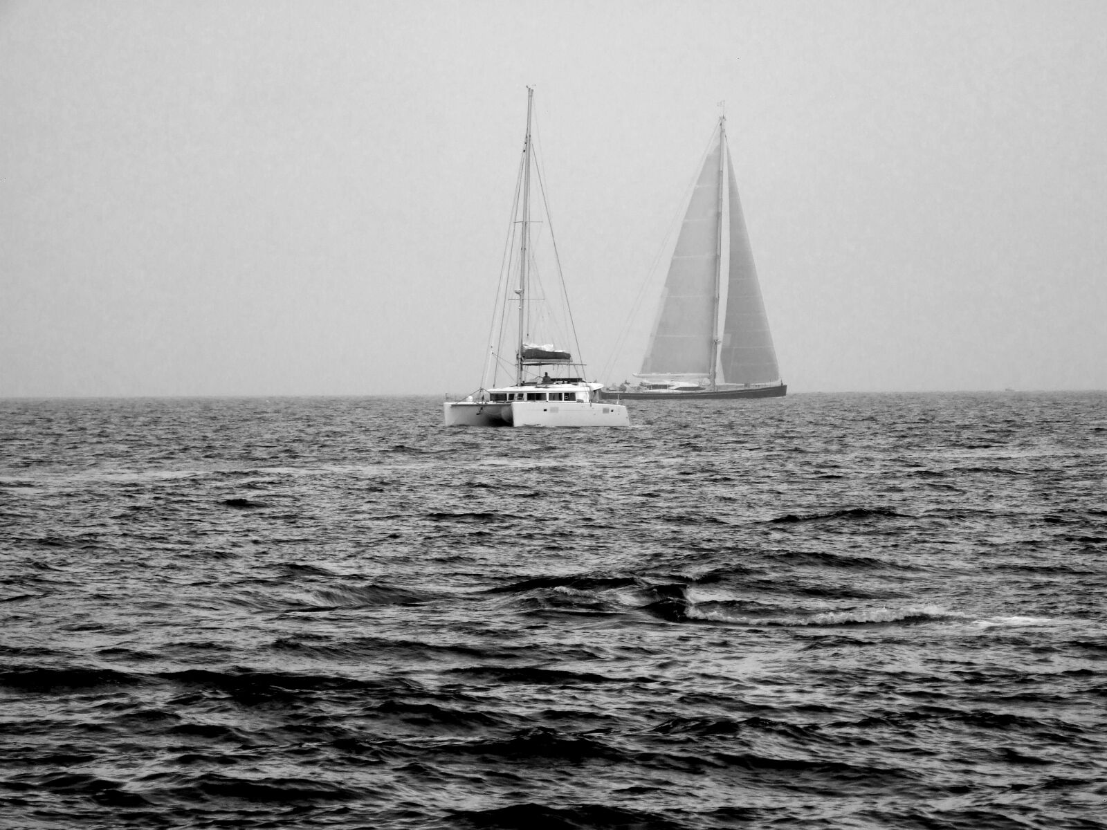 Fujifilm FinePix S6500fd sample photo. Boat, ocean, sail photography