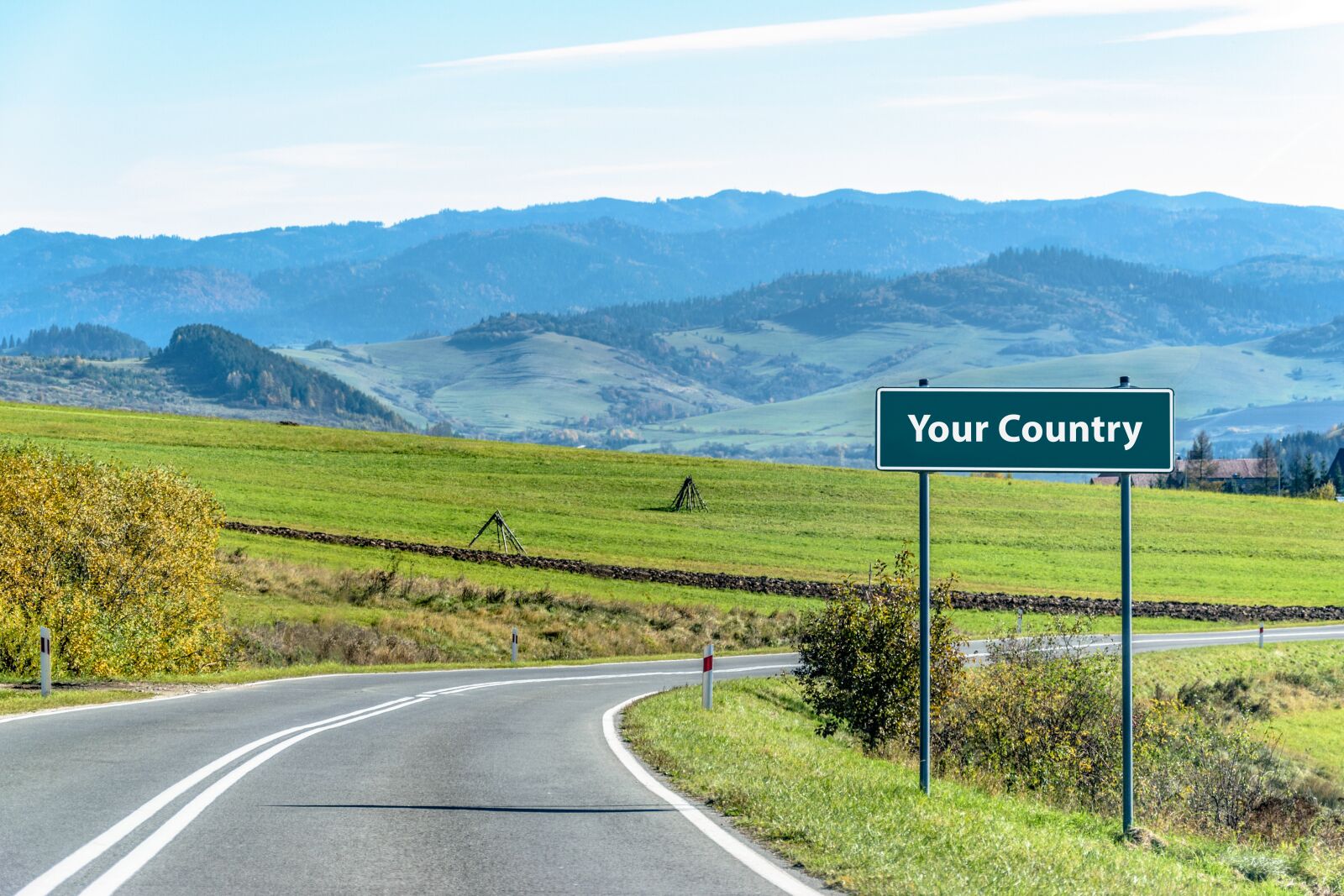 Nikon D5300 sample photo. Way, sign, travel photography