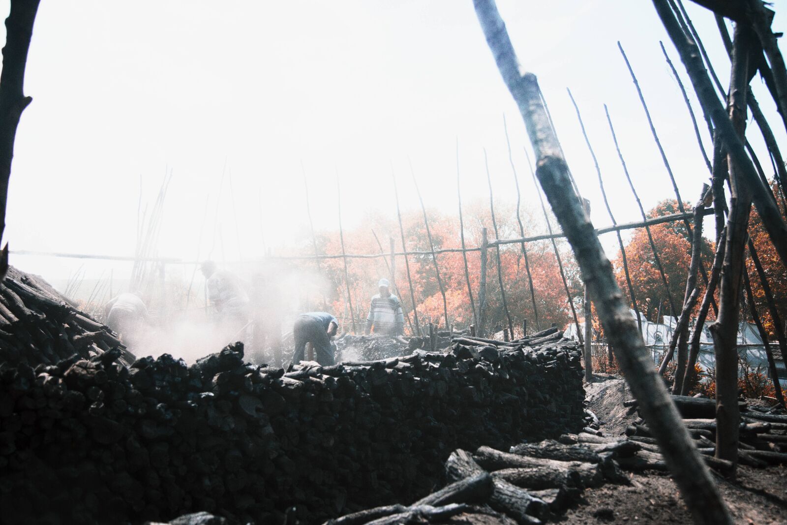 Canon EOS 6D + Canon EF 24-105mm F4L IS USM sample photo. Worker, coal, mardin photography