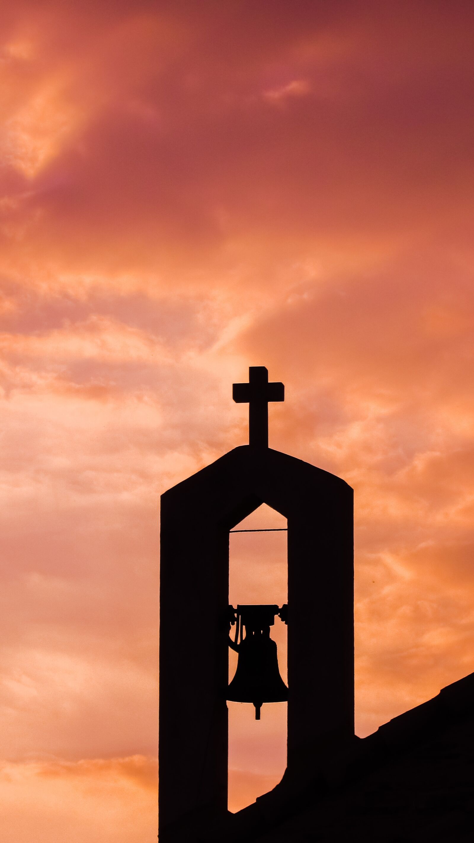 Canon PowerShot SX400 IS sample photo. Belfry, sunset, clouds photography