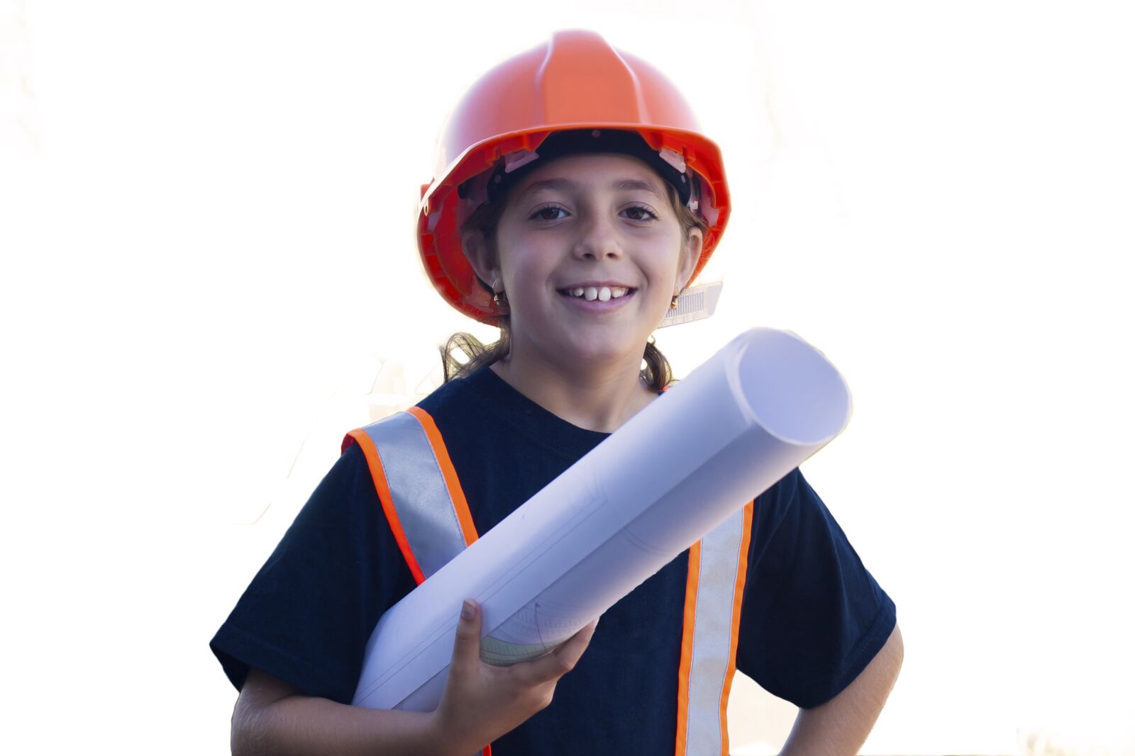 Canon EF 50mm F1.4 USM sample photo. Worker, yard safety, little photography