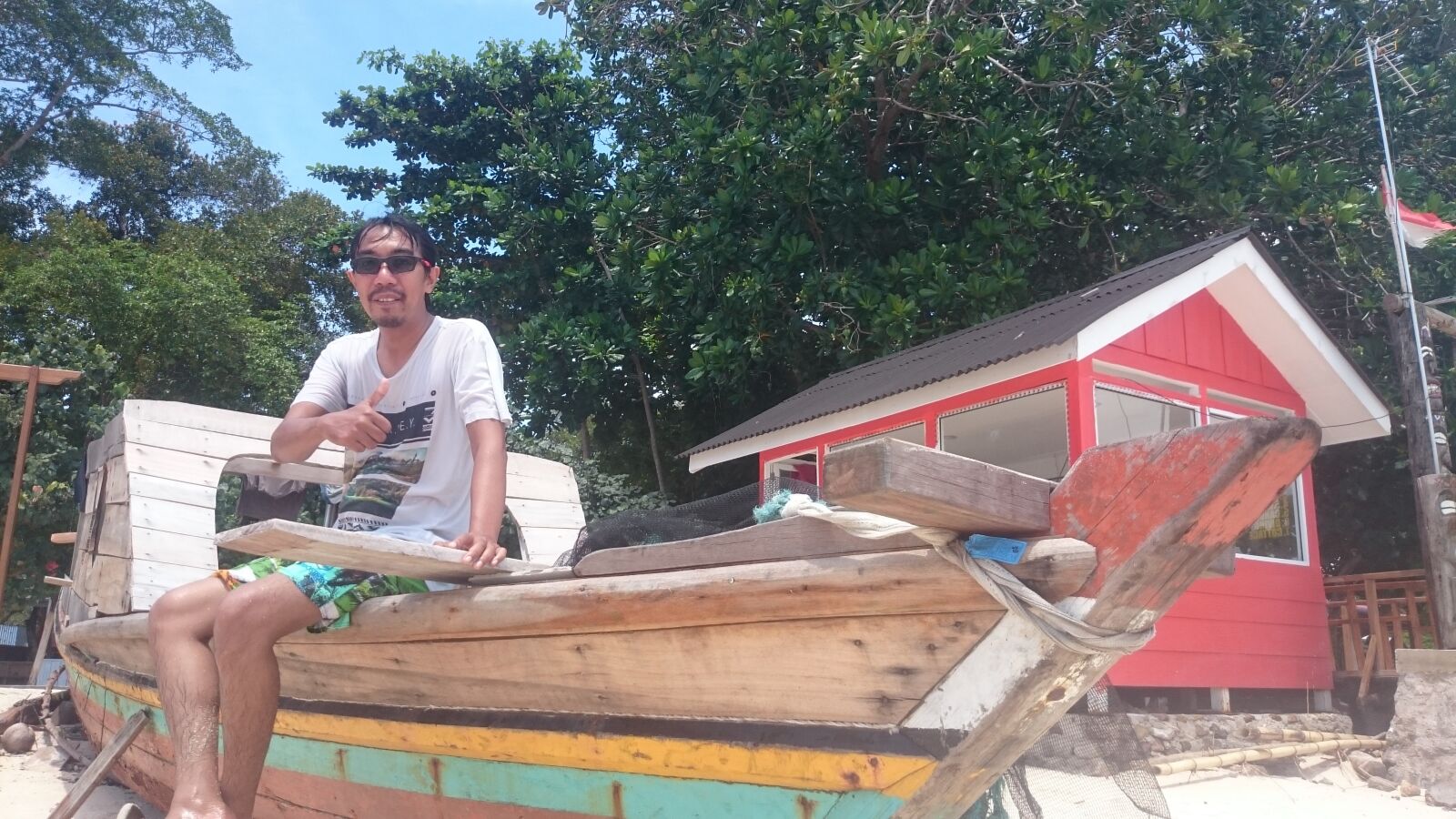 Sony Xperia Z1 Compact sample photo. Pantai, pulau, sirandah photography
