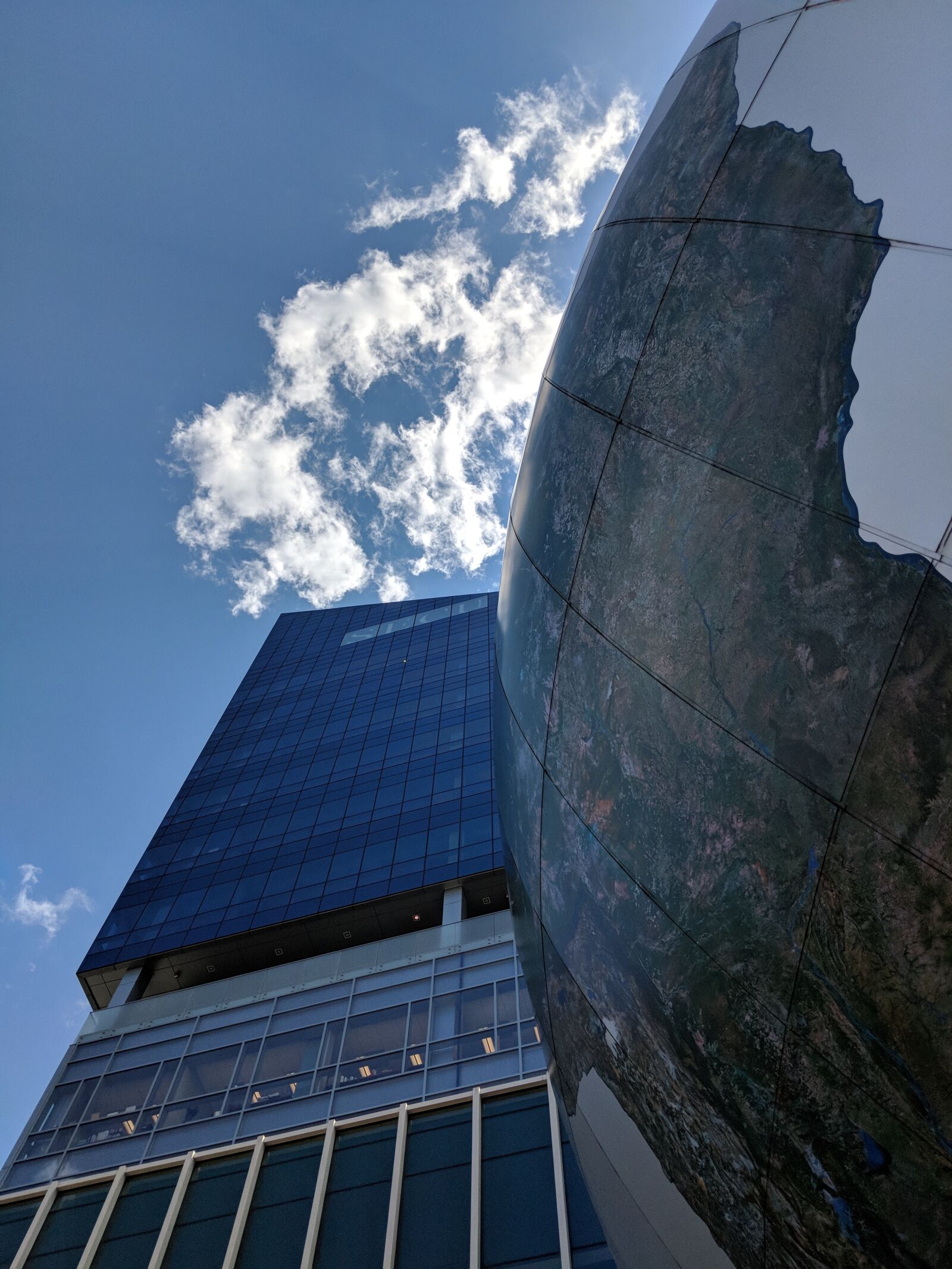 Google Pixel 2 sample photo. Earth, city, building photography