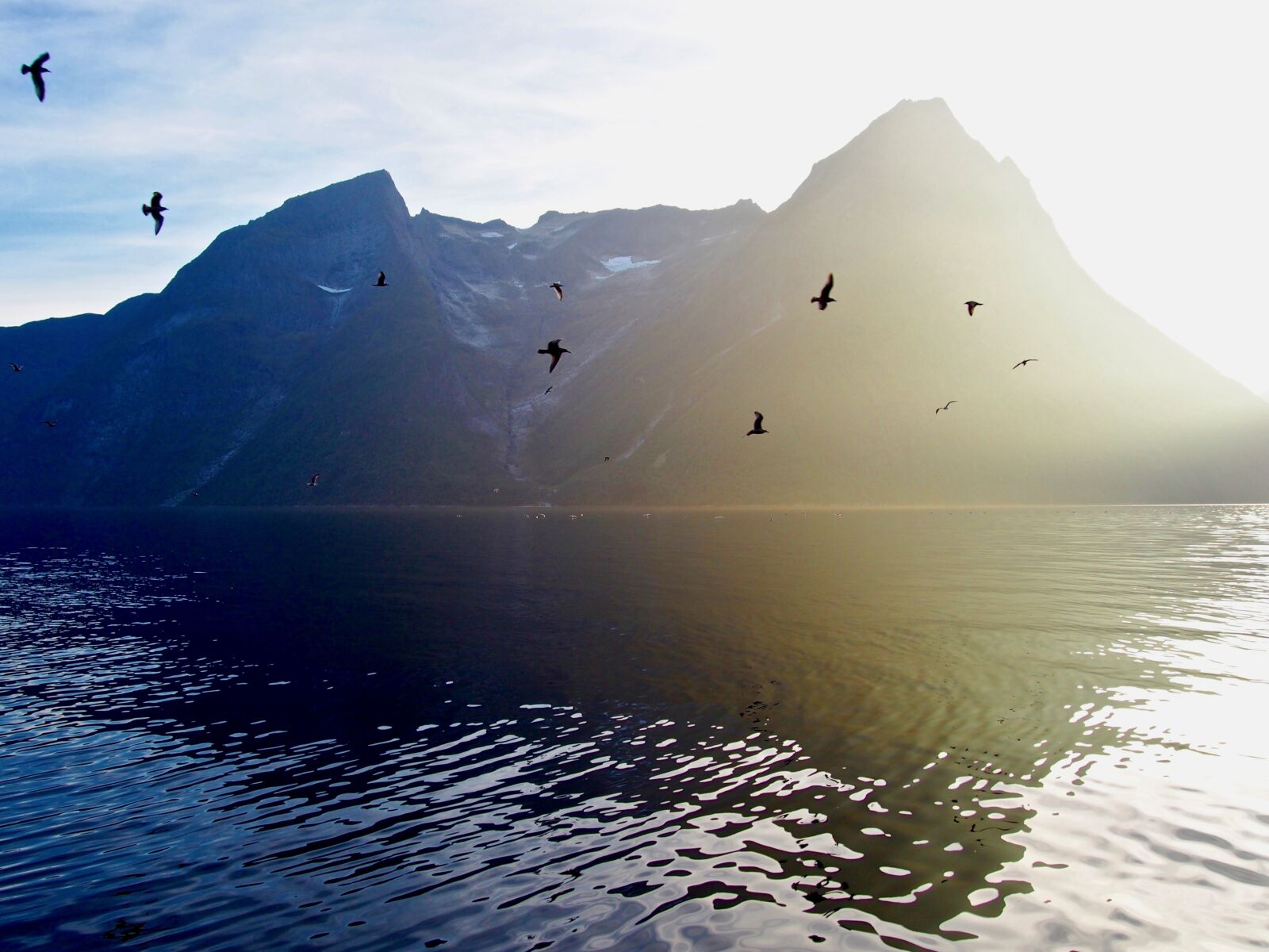 Olympus PEN E-PM2 sample photo. Trandal, mountains, fjord photography
