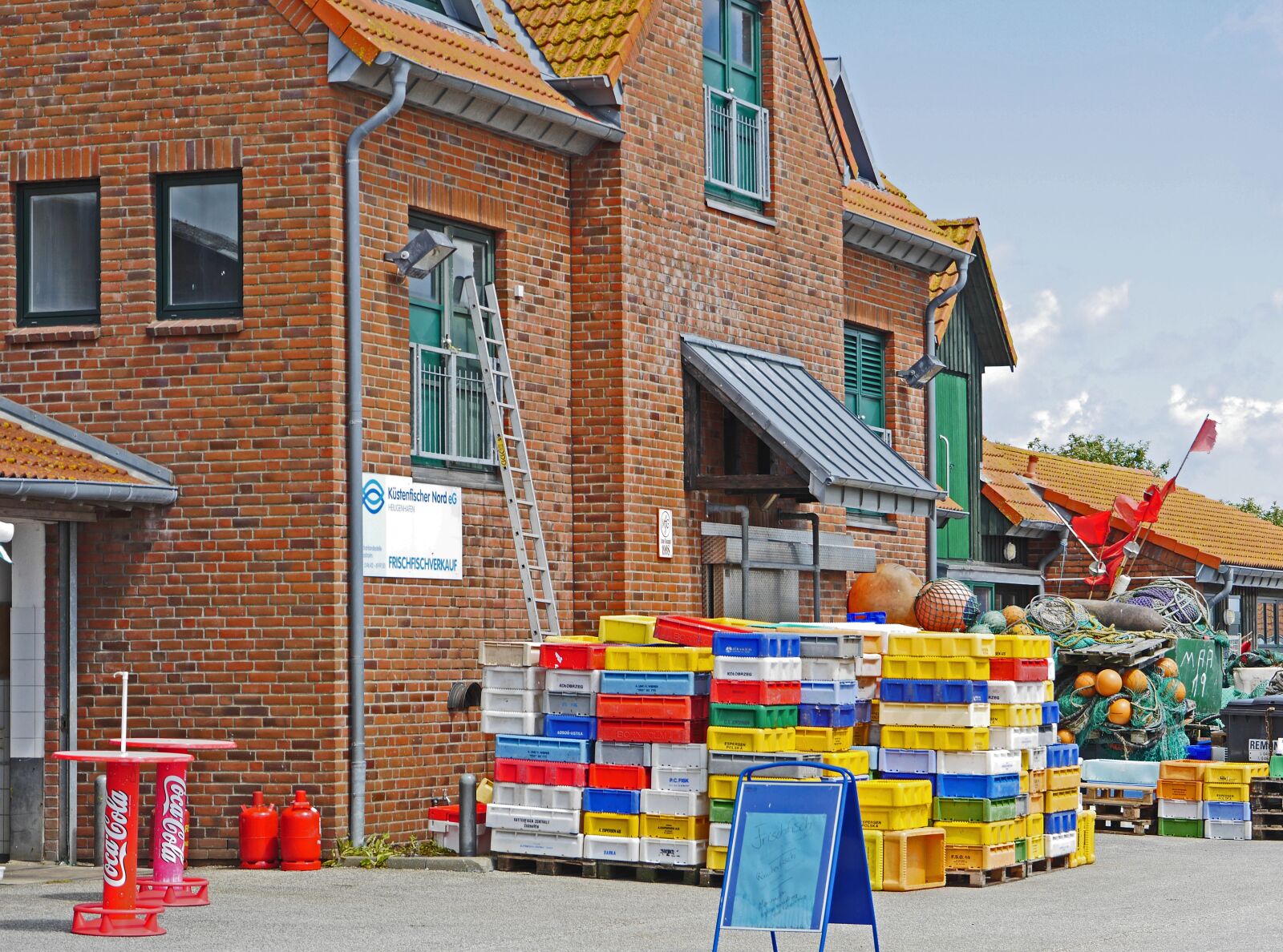 Panasonic Lumix DMC-GH3 sample photo. Fisheries cooperative, maasholm, purchase photography