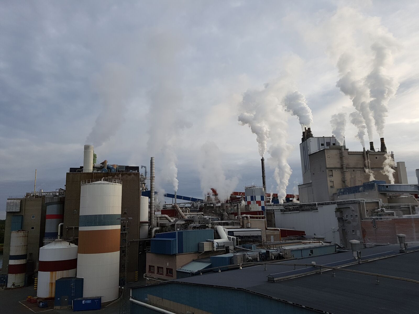 Samsung Galaxy S7 Edge sample photo. Factory, industry, industrial landscape photography