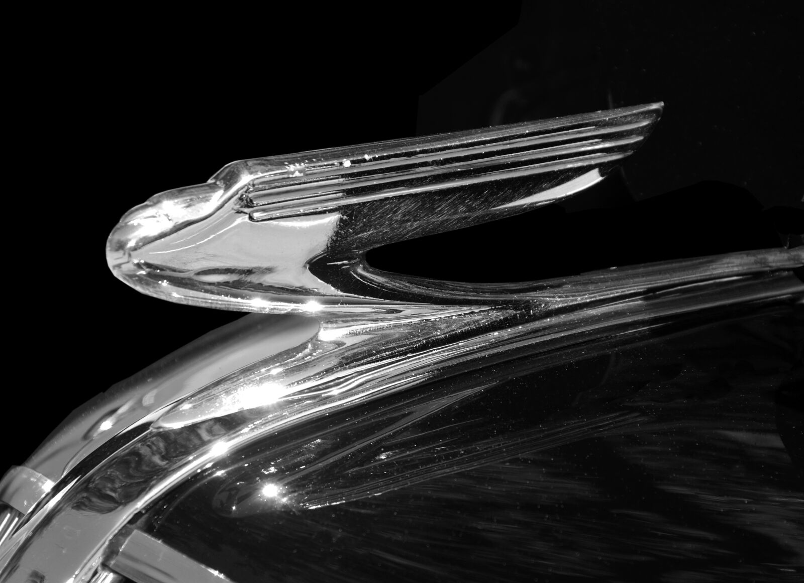 Nikon D7000 sample photo. Vintage, hood ornament, antique photography