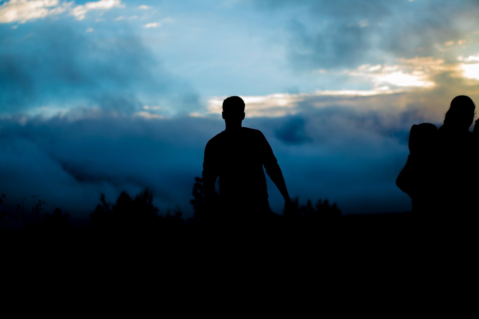 Nikon D3300 sample photo. Blue sky, clouds, fog photography
