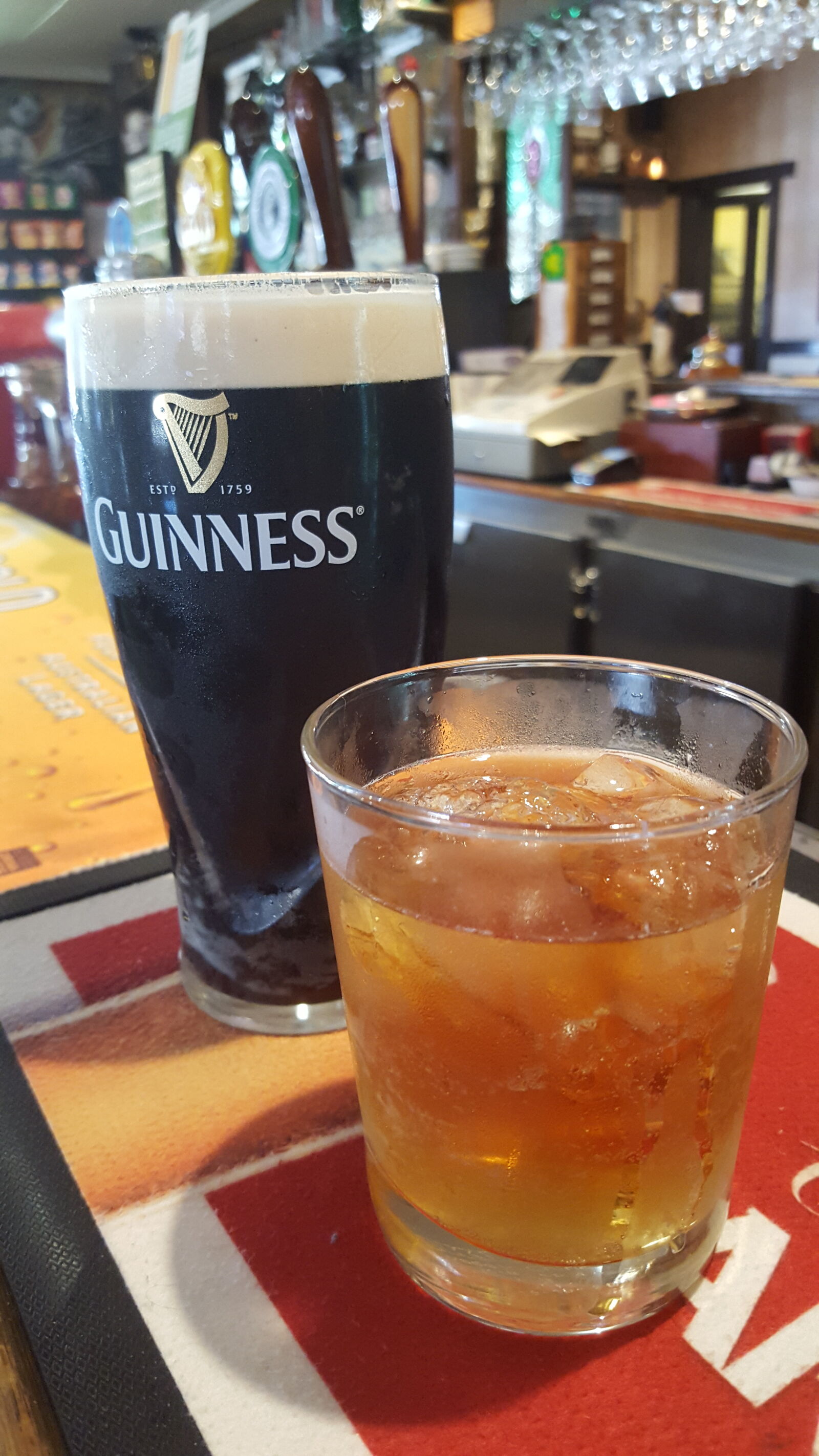 Samsung Galaxy S6 sample photo. Alcohol, guiness, rum photography