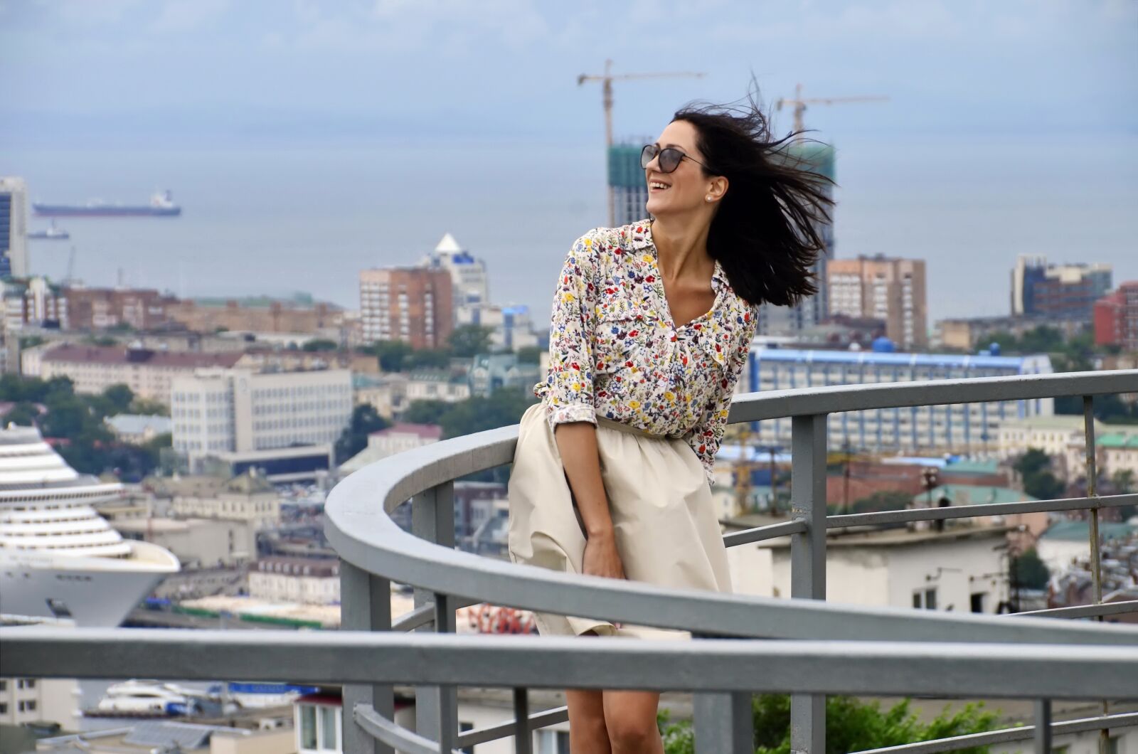 Nikon D5100 sample photo. Girl, model, city girl photography