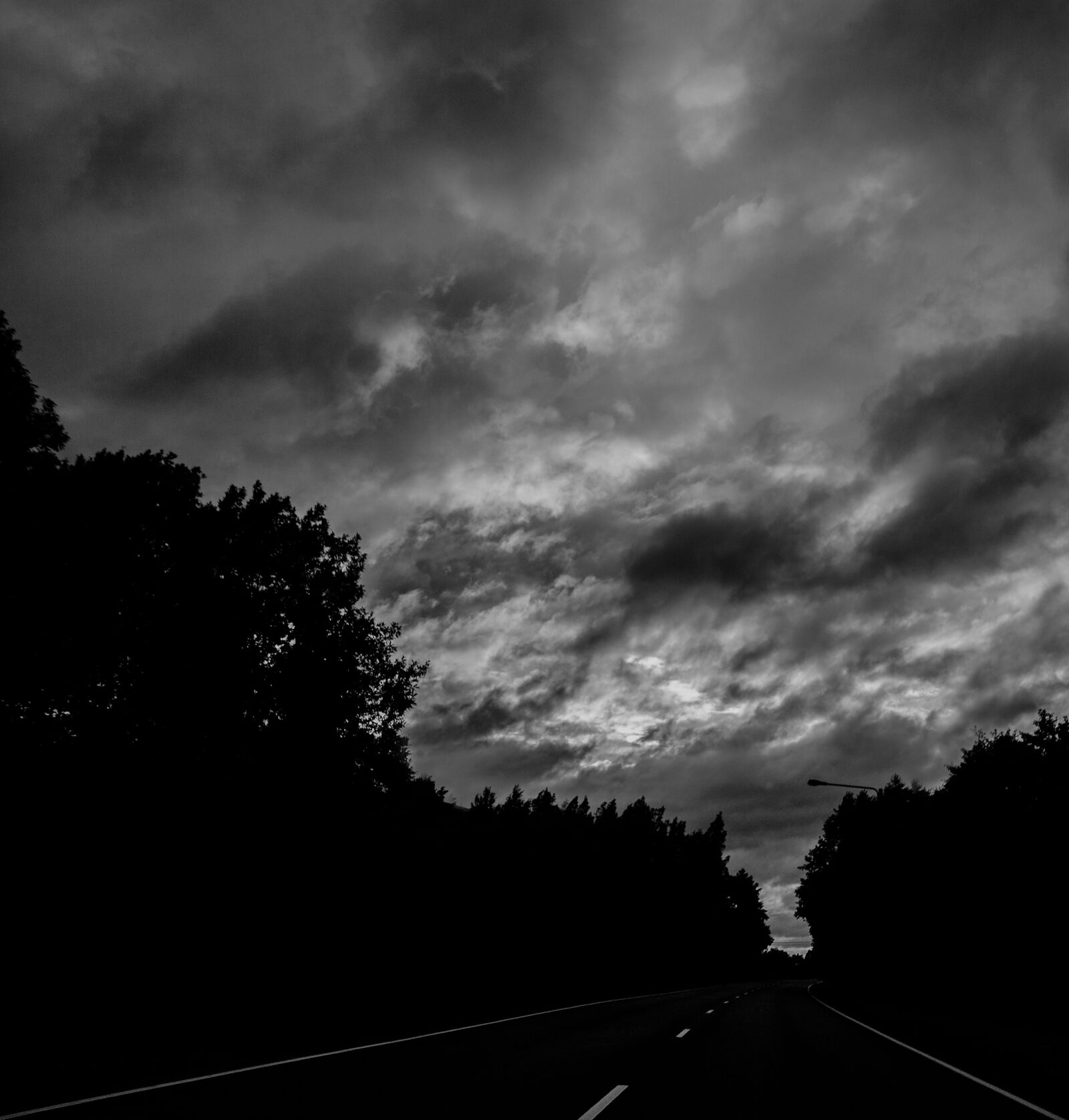Canon EOS 50D sample photo. Road, black and white photography