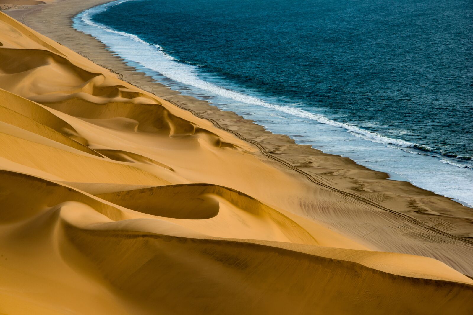 Nikon D800 sample photo. Dunes, sea, coast photography