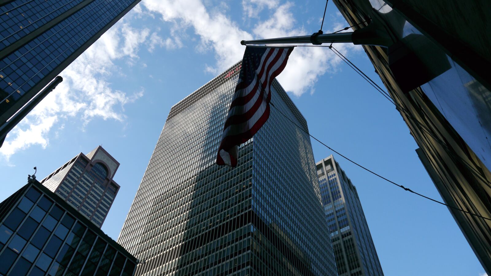 Panasonic Lumix DMC-GH2 sample photo. Skyscrapers, united states, america photography