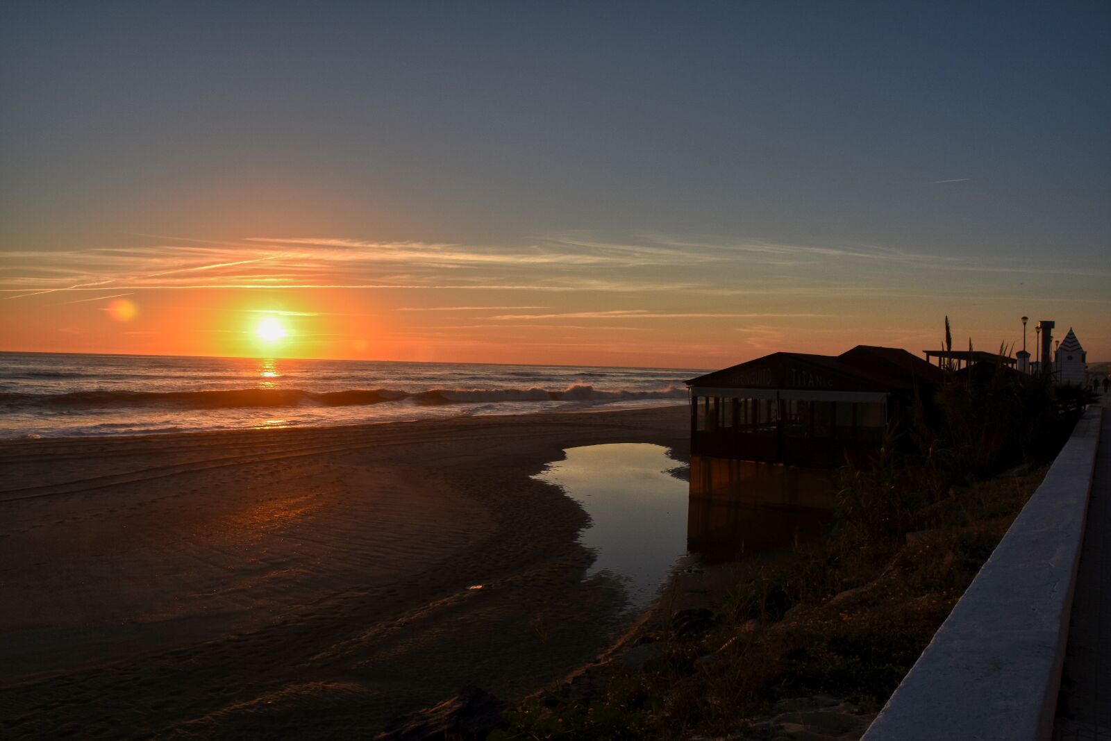 Nikon D7200 sample photo. Sunset, sun, sky photography