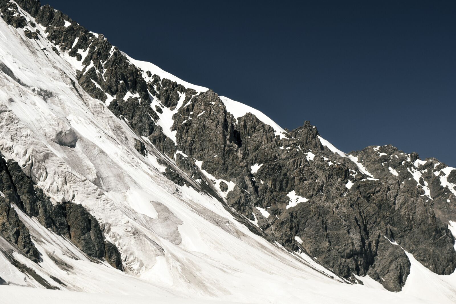 Nikon D5300 sample photo. Mountains, tianshan, snow photography