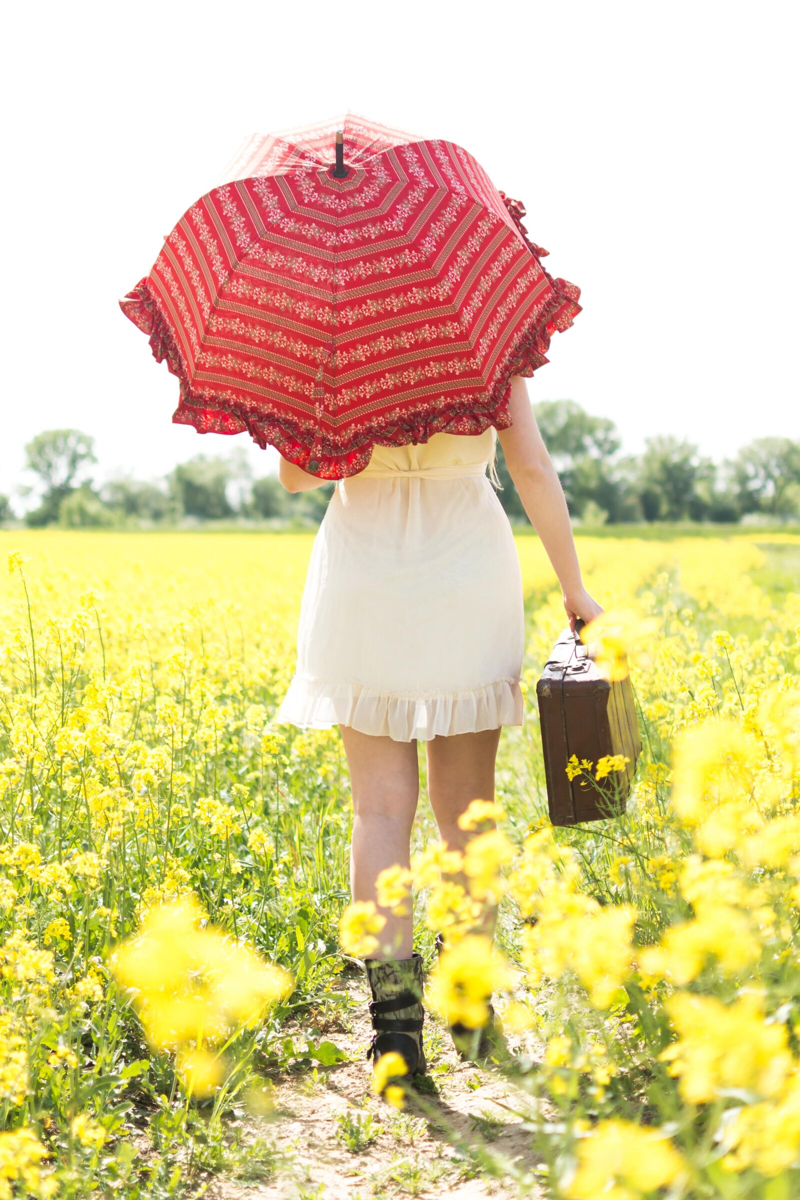Nikon D7100 sample photo. Path, field, country photography