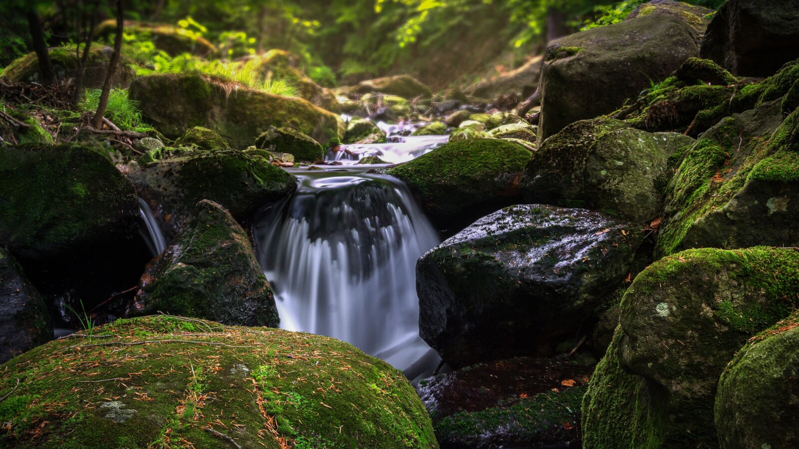 Nikon D7200 sample photo. Waterfall, waters, river photography