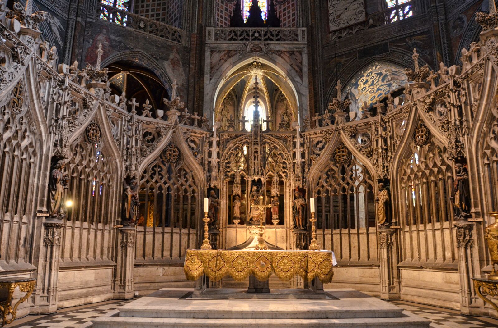 Nikon D7000 sample photo. Cathedral, albi, architecture photography