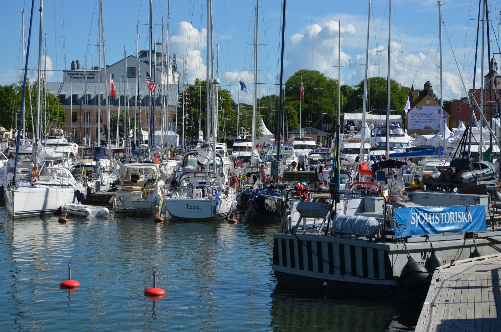 Nikon D5100 sample photo. Almedalen valley, visby, sailing photography