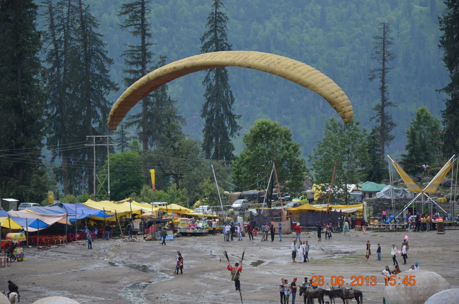 Nikon D5100 sample photo. Paragliding, sports, adventure photography