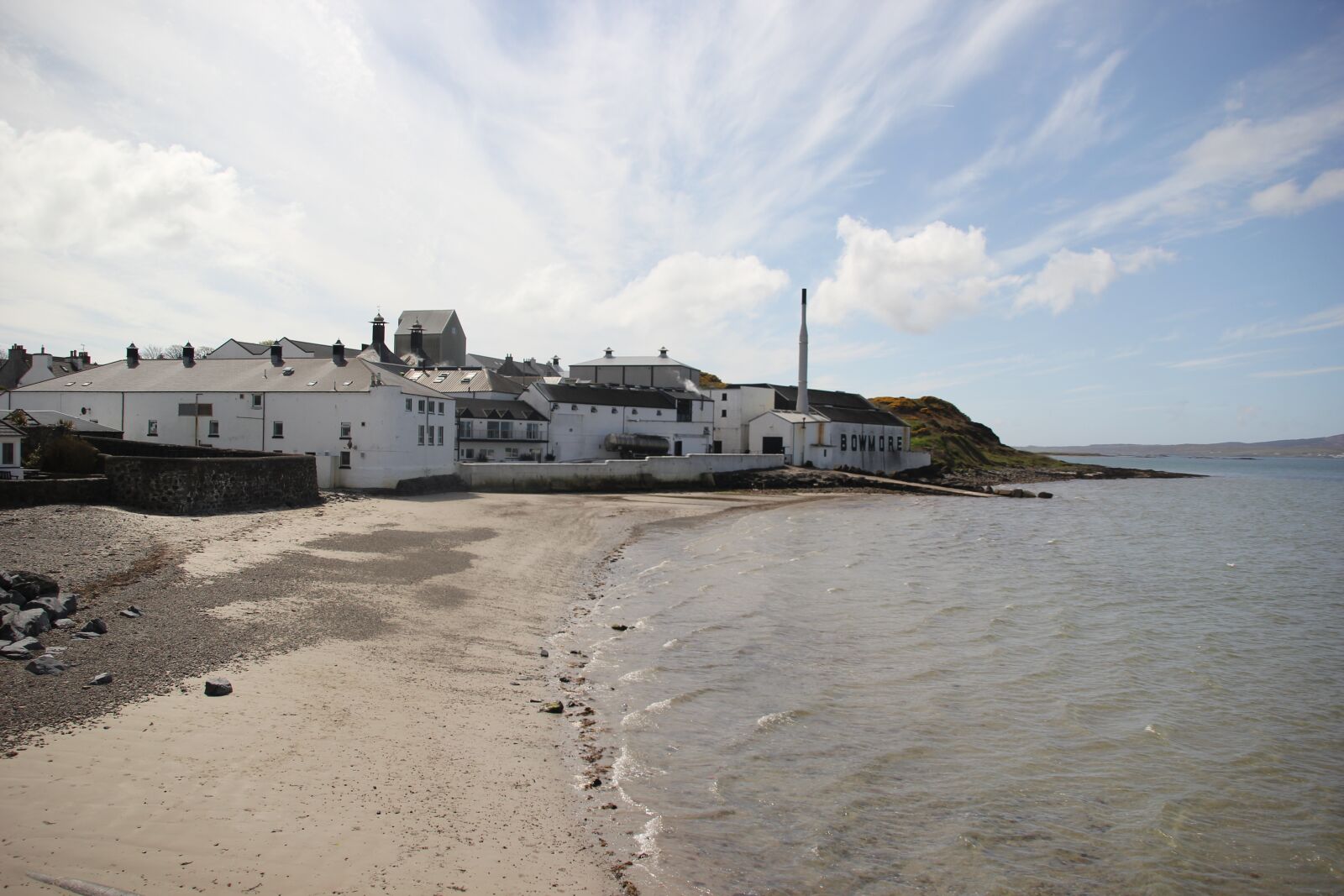 Canon EOS 60D sample photo. Scotland, sea, distillery photography