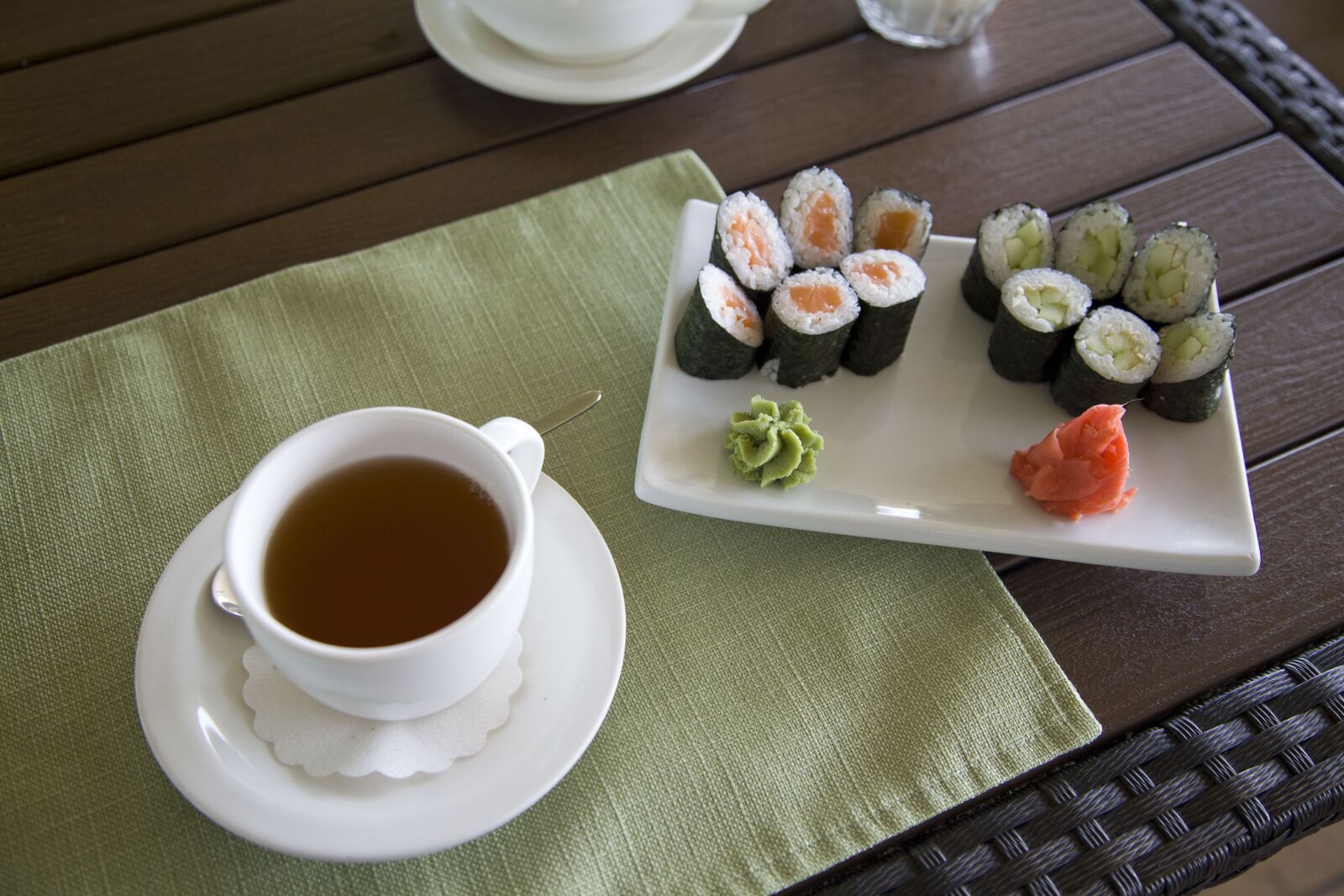 Canon EOS 5D Mark II sample photo. Rolls, sushi, nutrition photography